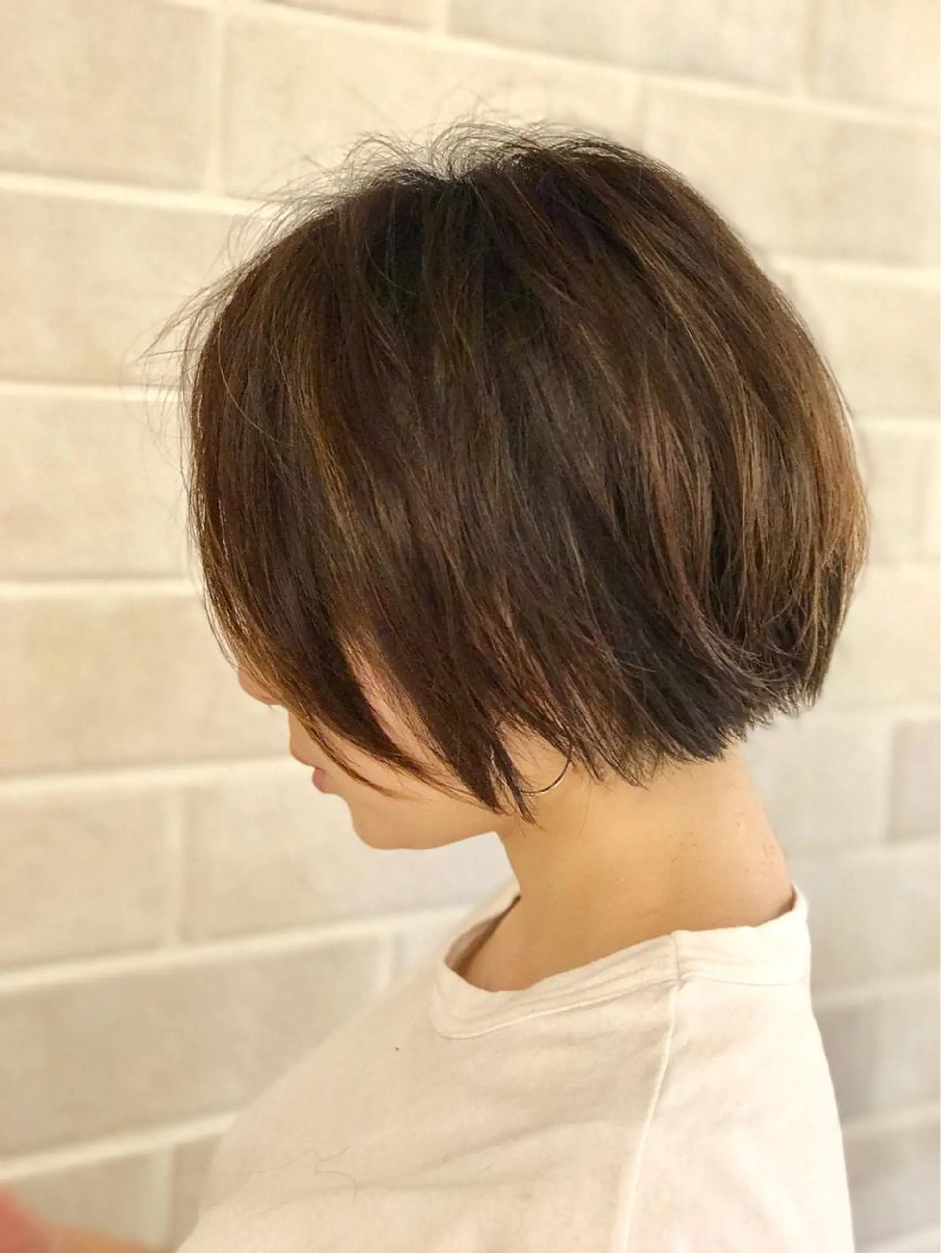 ショート カラー カット トリートメント 艶髪カラー&ウルフ フルカワ ヒロズミのヘアスタイル