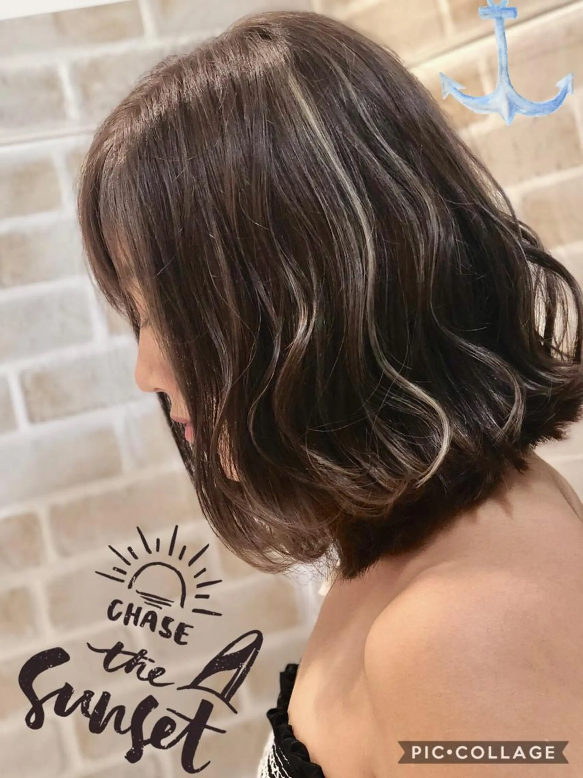 ショート カラー グレージュ ハイライトカラー イルミナカラー ハイライト ヘアカラー トリートメント ヘアセット 永島 桜のヘアスタイル