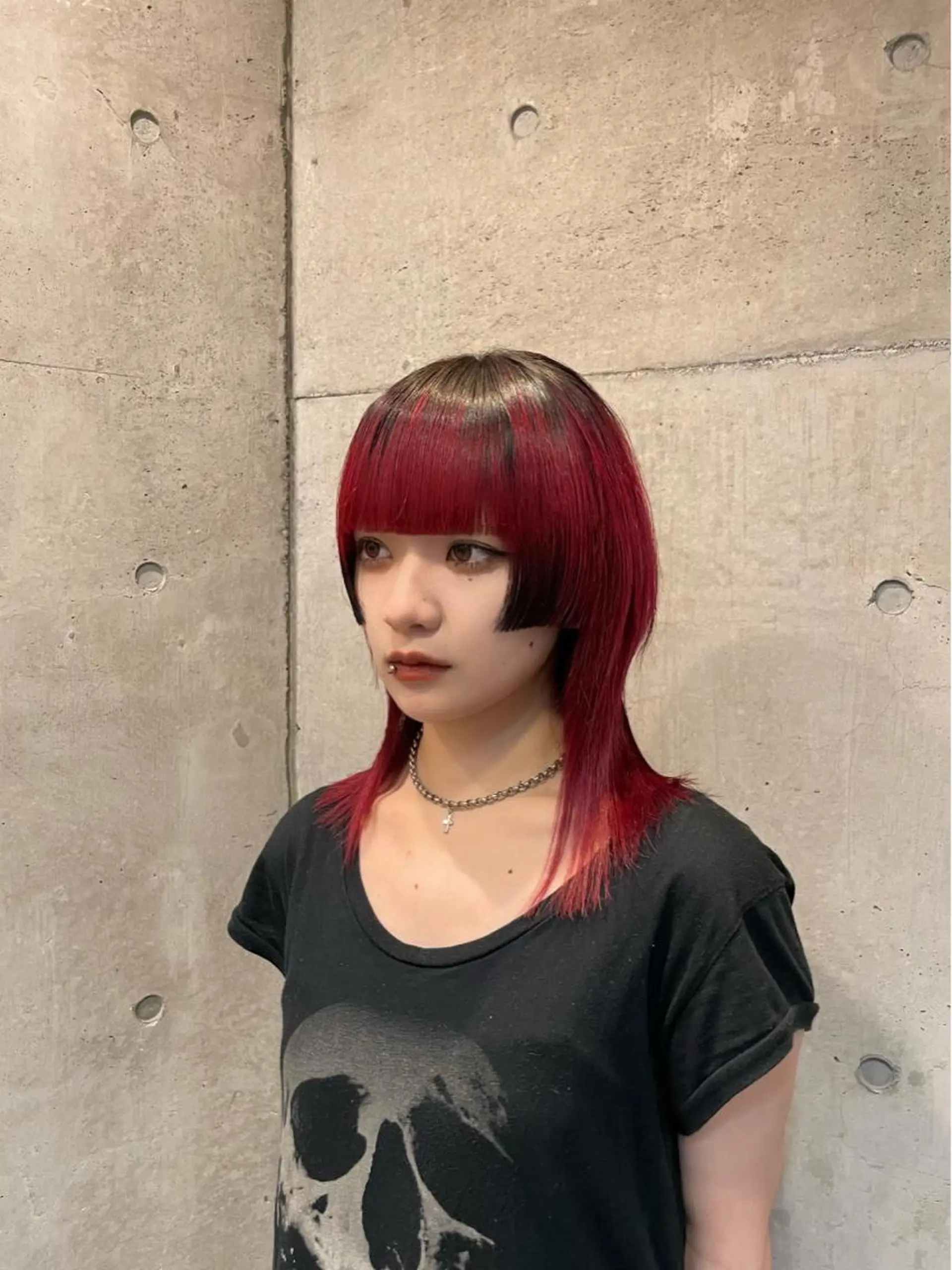 ミディアム ︎︎ yoshikiのヘアスタイル