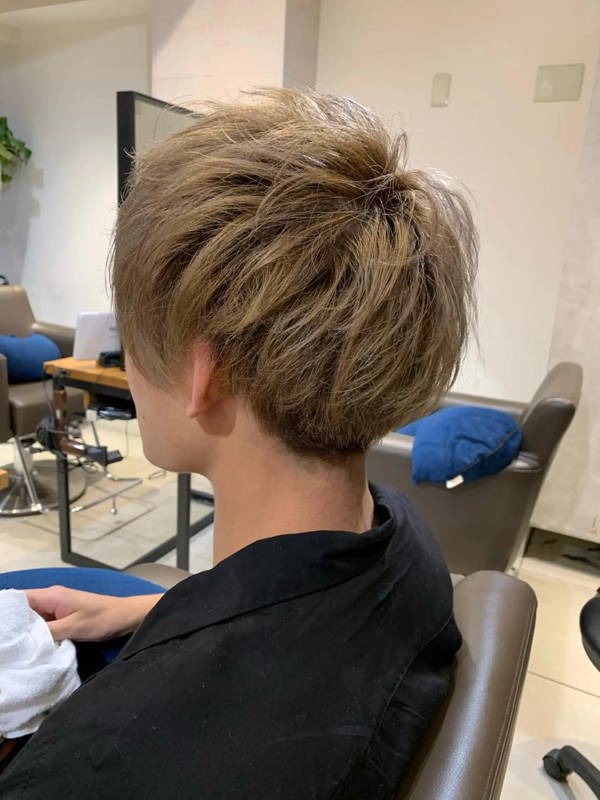 ショート カラー メンズ 縮毛矯正✖️似合わせ 🌻ヒトミのヘアスタイル