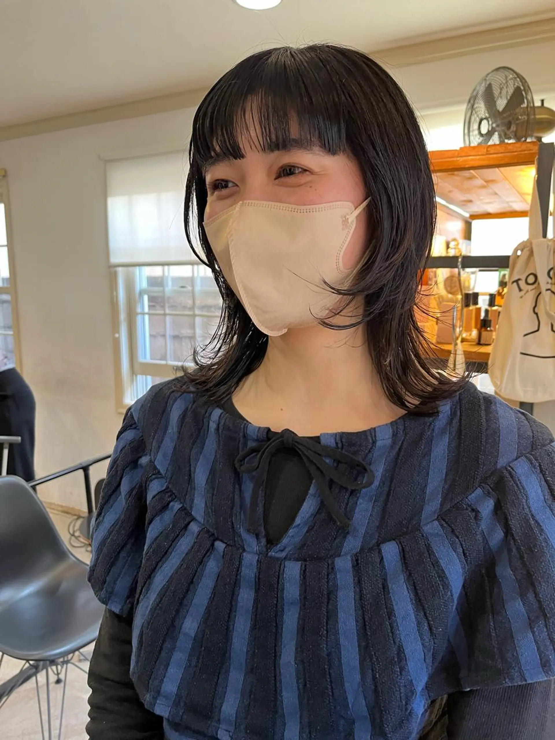 ミディアム eri kinjoのヘアスタイル