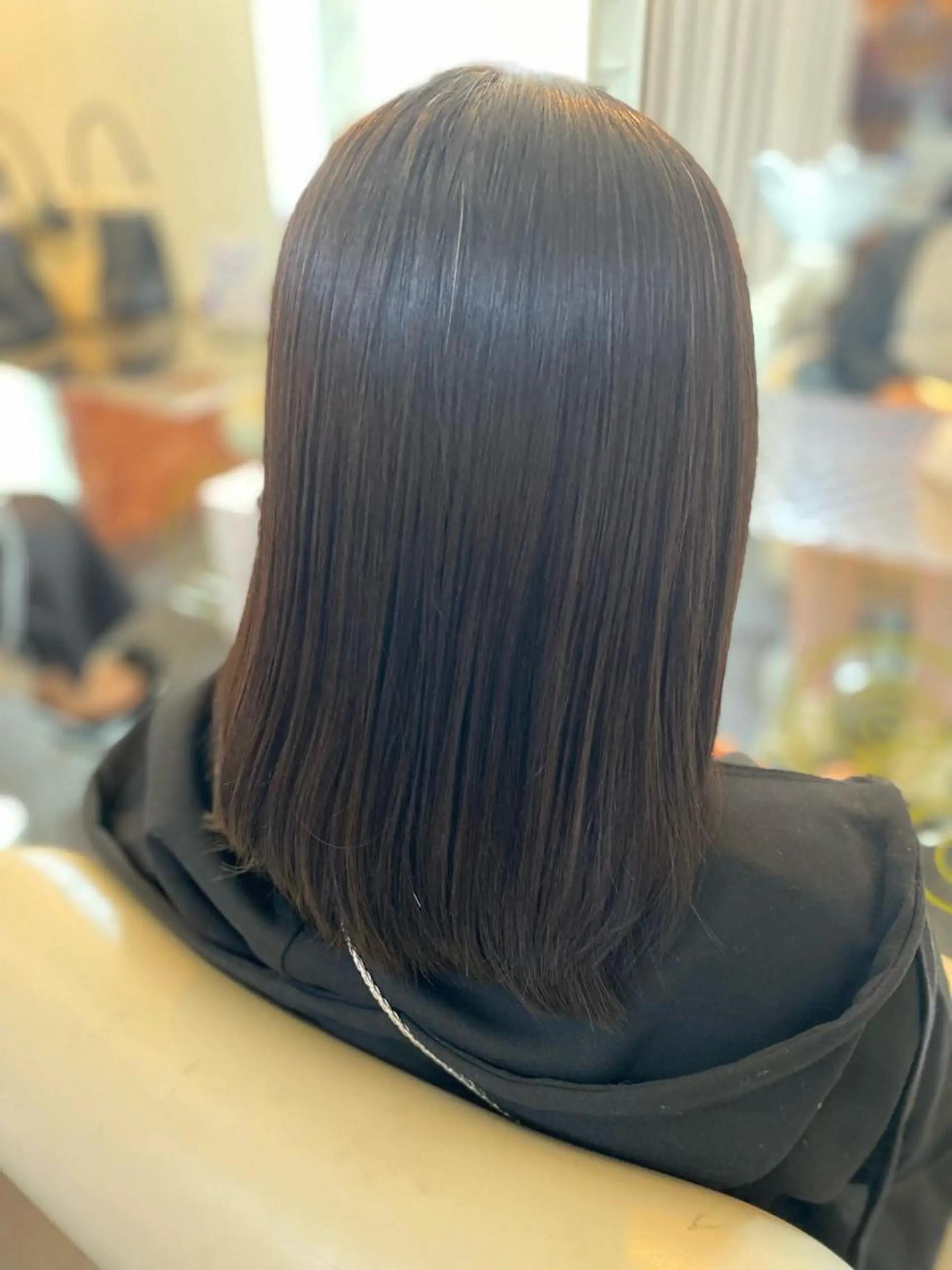 ミディアム 縮毛矯正 トリートメント ✨艶髪✨ 竹澤佳臣のヘアスタイル