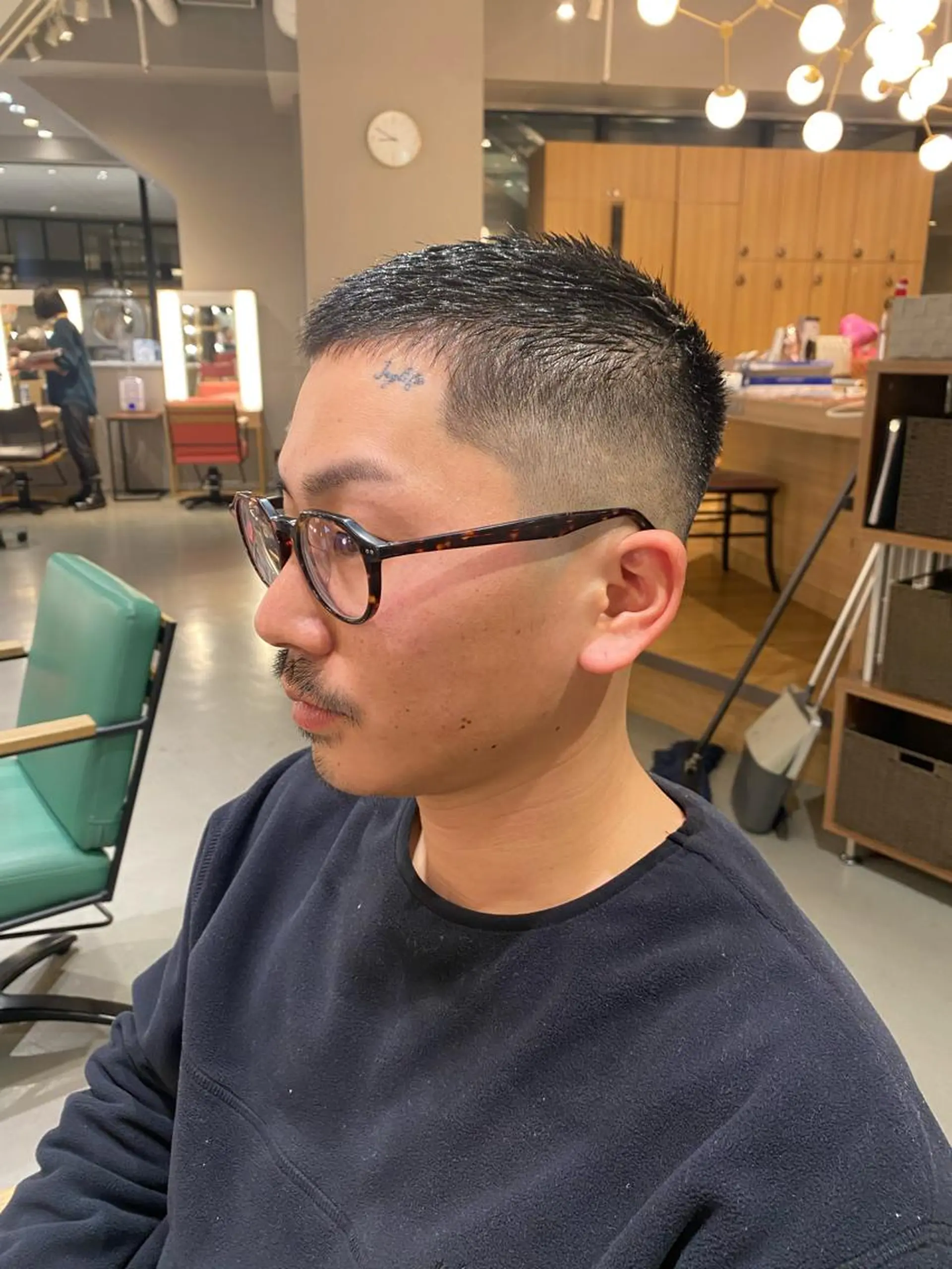 ショート メンズ unopulir 景山　凌のヘアスタイル