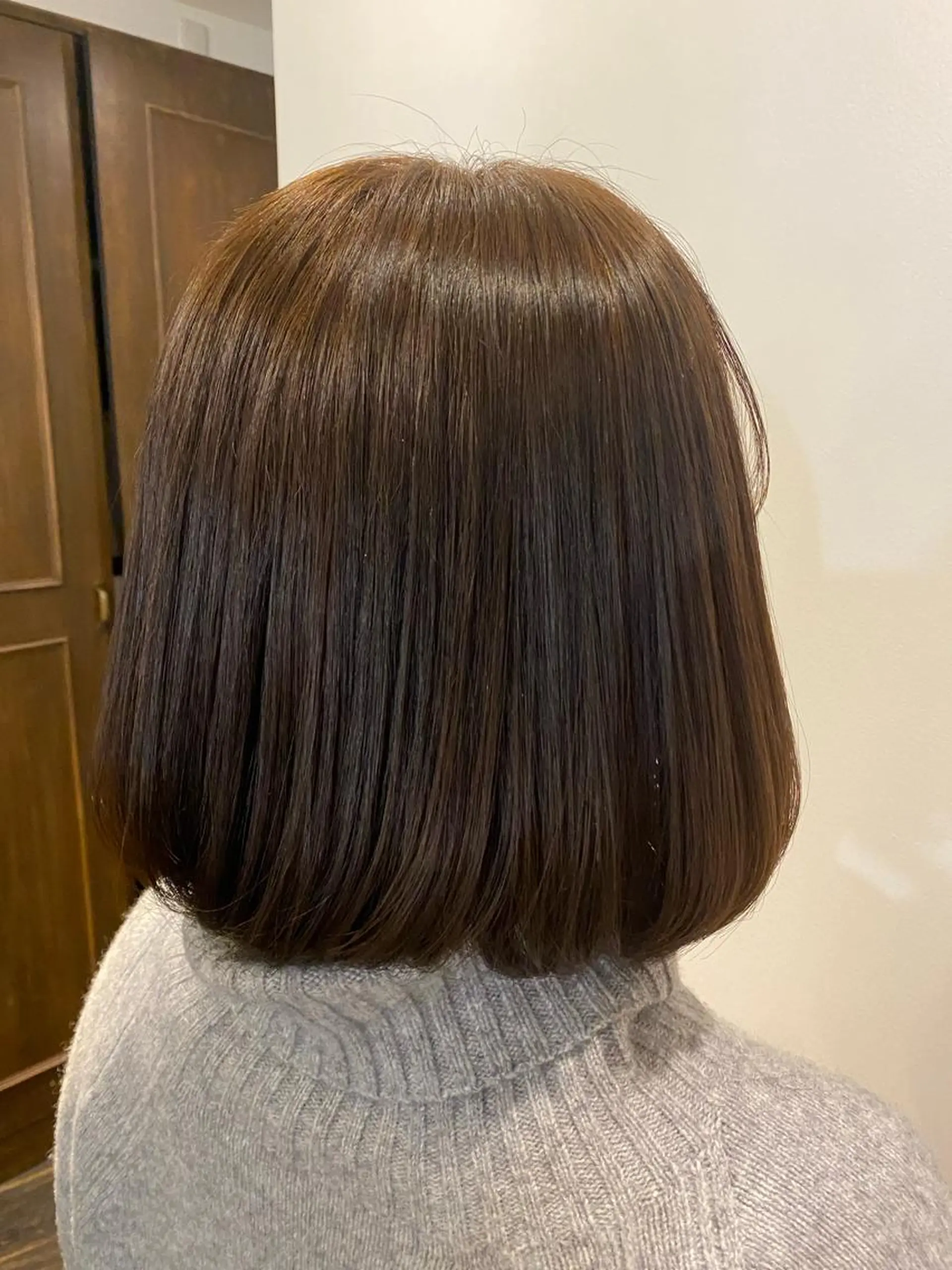 ミディアム カラー ベージュカラー ブラウンカラー 縮毛矯正 パーマモデル募集中 渥美翔人のヘアスタイル