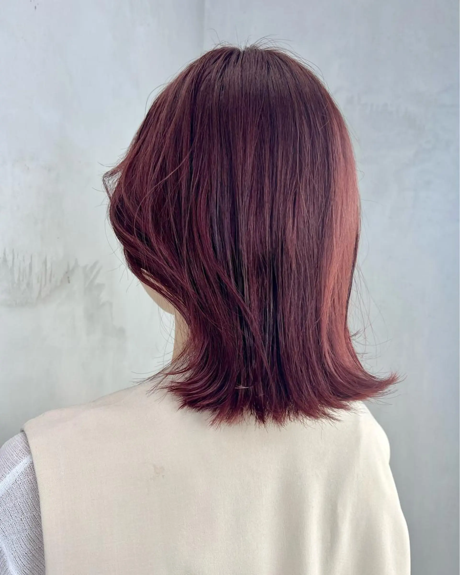 セミロング 銀座/韓国/ワンホン 🤍艶髪🖤nahoのヘアスタイル