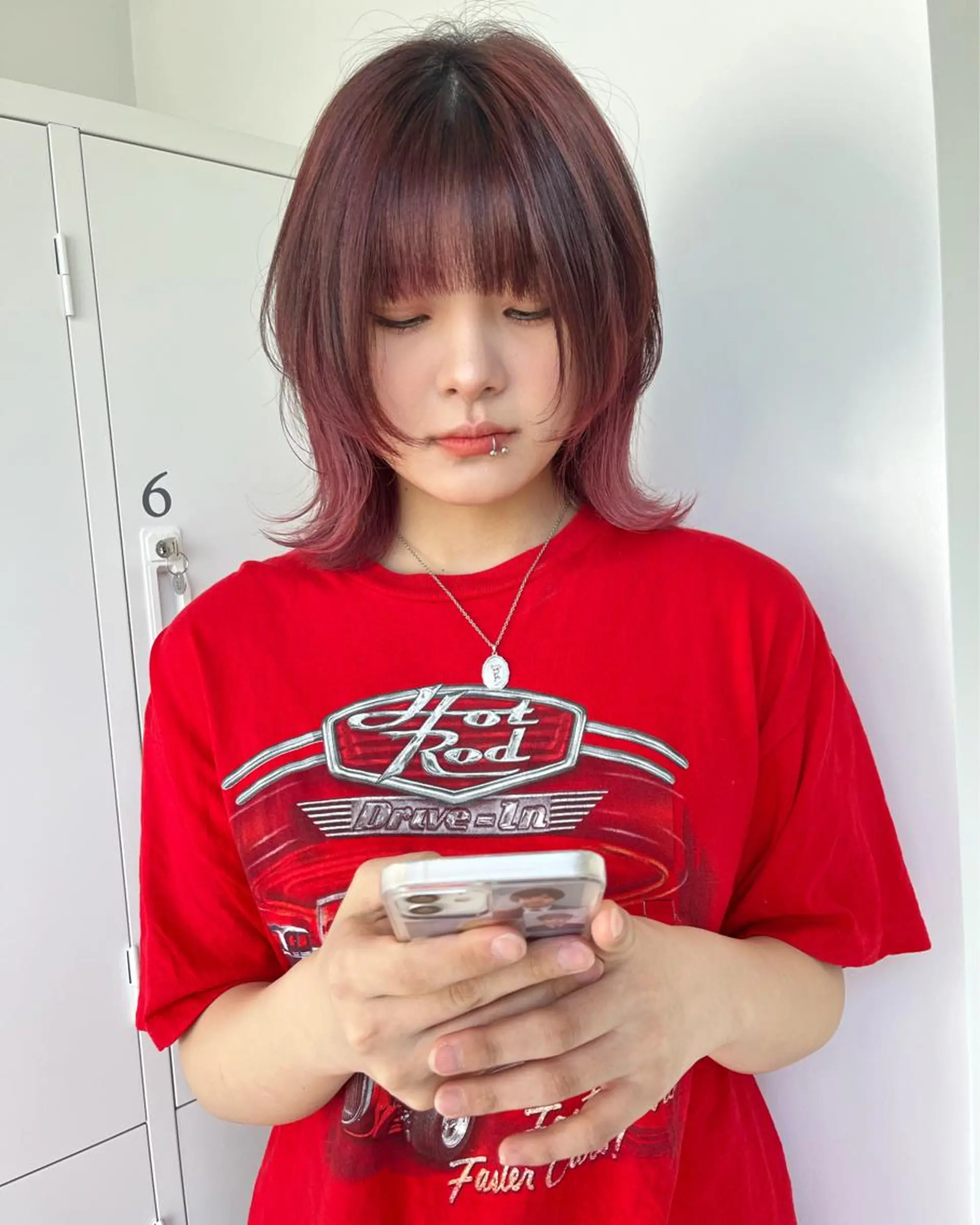 ミディアム カラー ヘアカラー トリートメント 【代表】 辻龍樹のヘアスタイル