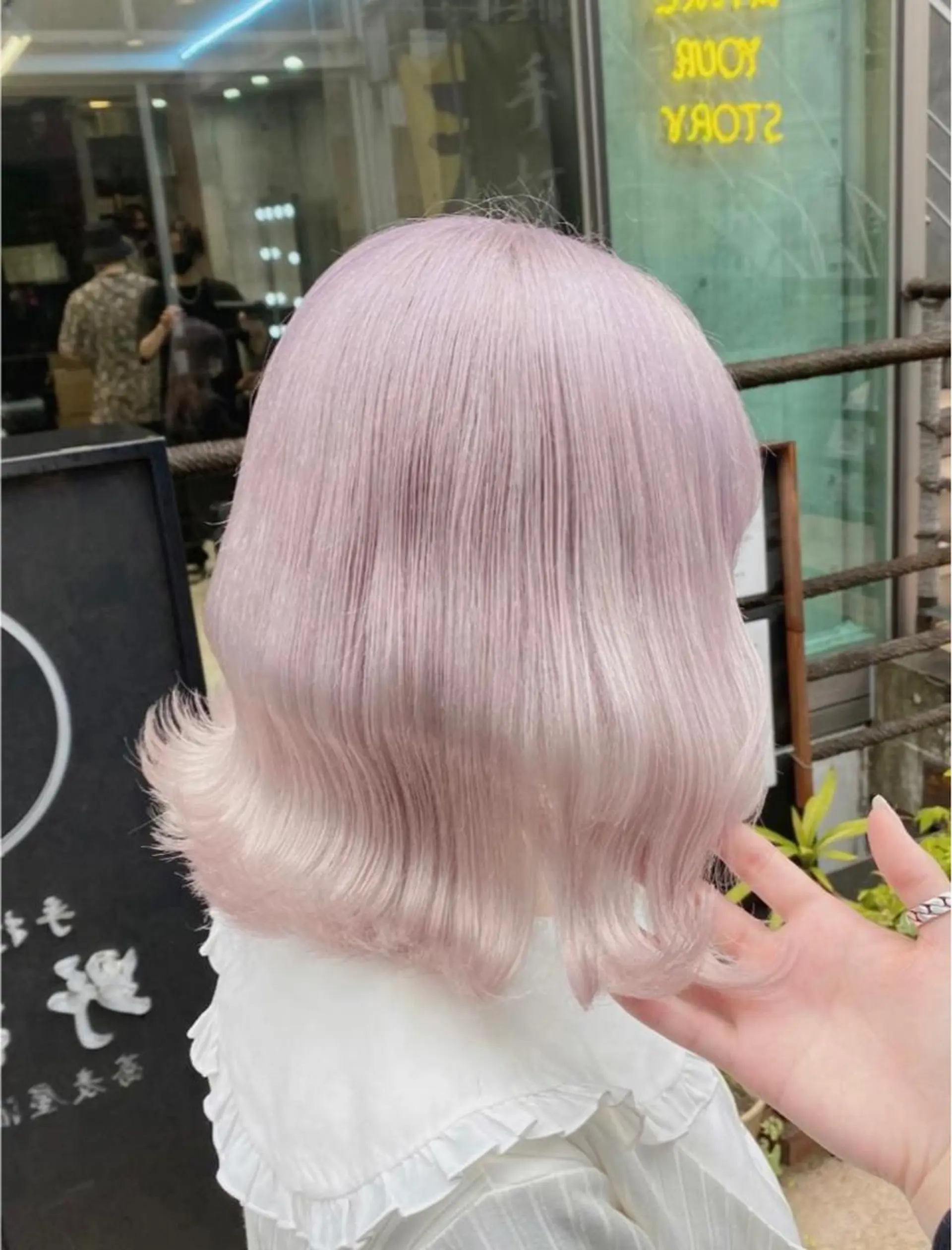 ショート カラー ヘアアレンジ ネイル マツエク・マツパ メンズ特化モテヘア 🌙Nanakaのヘアスタイル