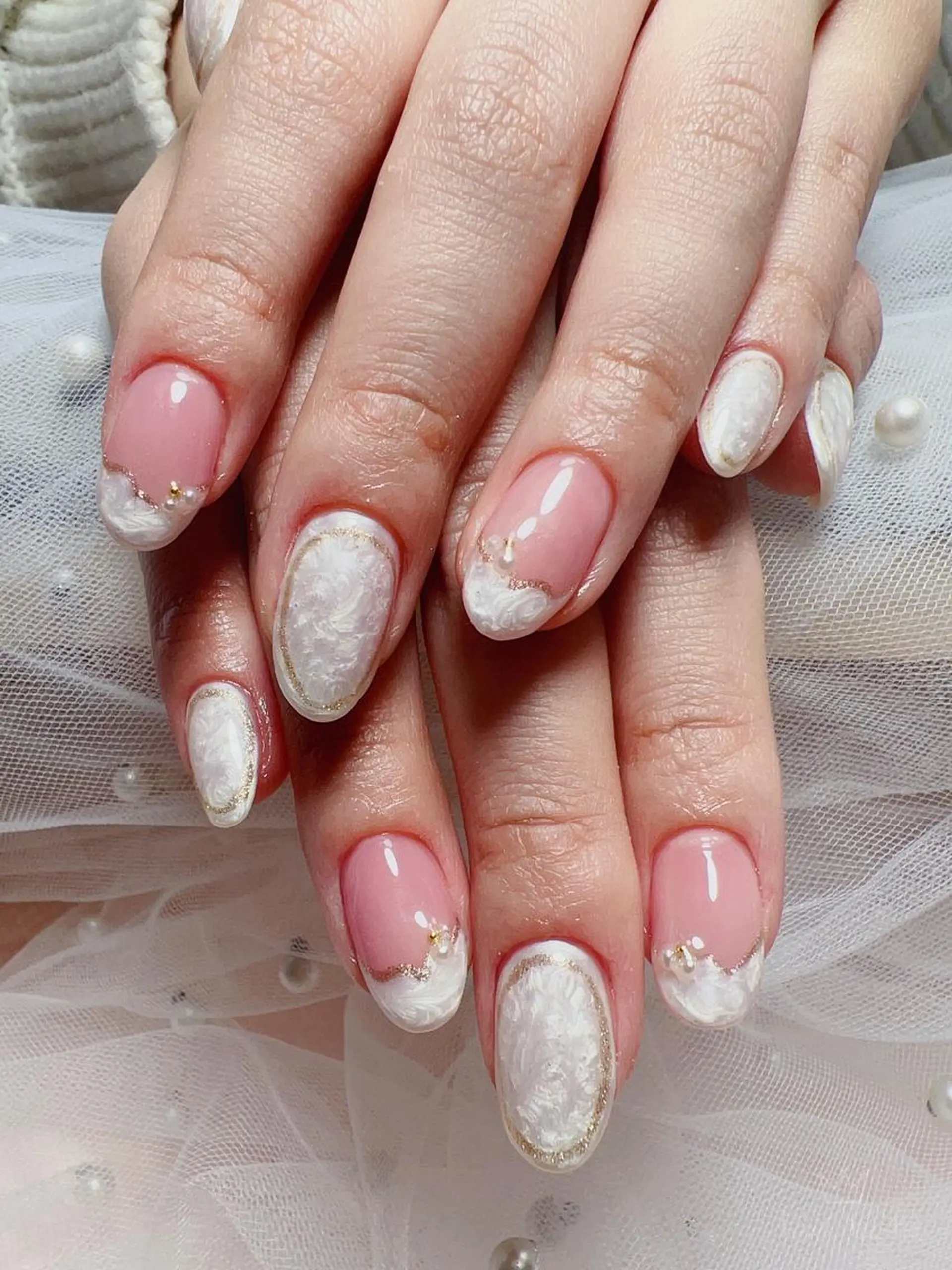 ショート カラー ネイル ハンドネイル Nail NaNaのネイルデザイン