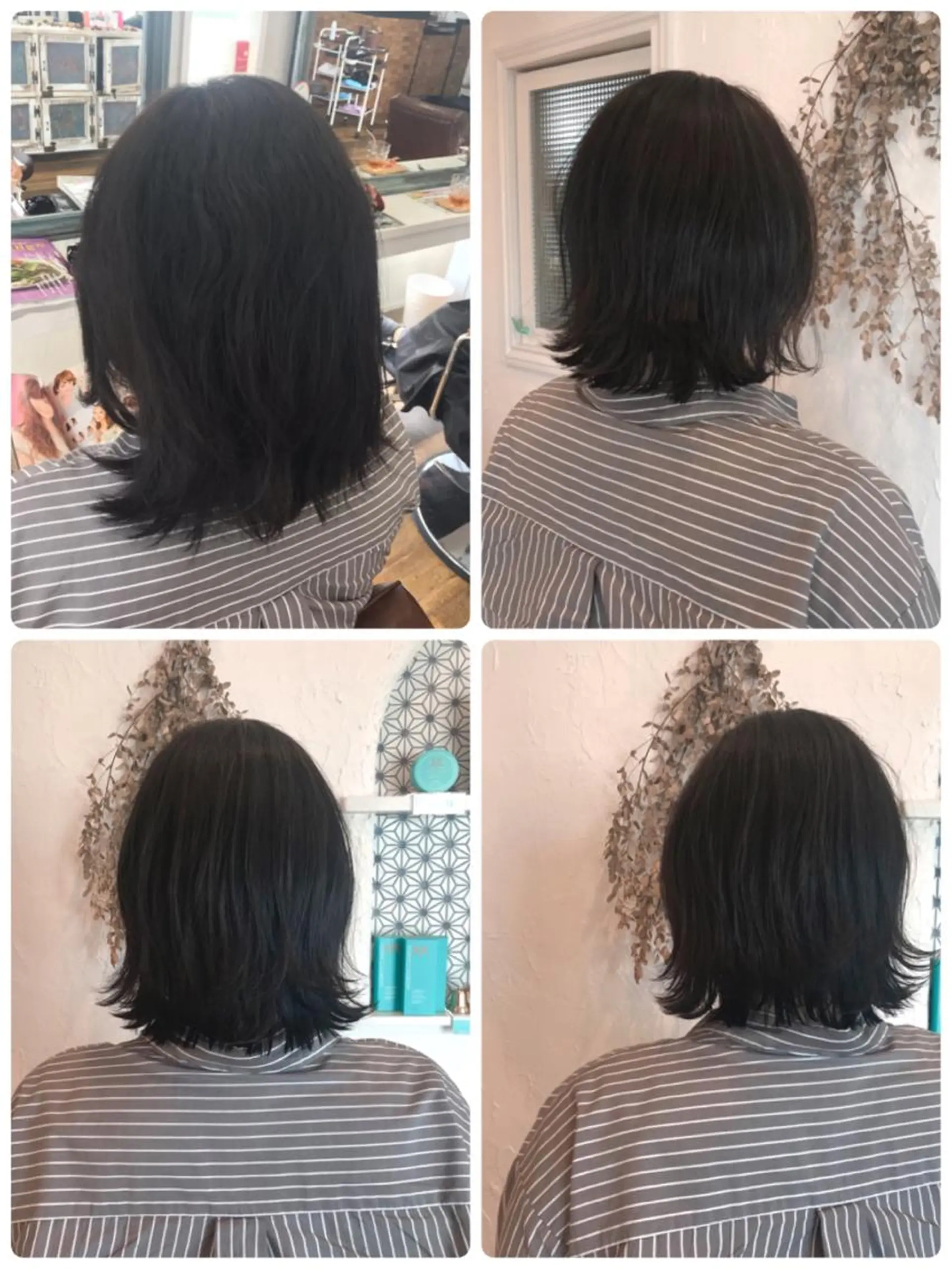 ミディアム カラー パーマ ヘアアレンジ メンズ レイヤーカット 外ハネヘア 縮毛矯正 トリートメント 豊橋美容院 ソンリエのヘアスタイル