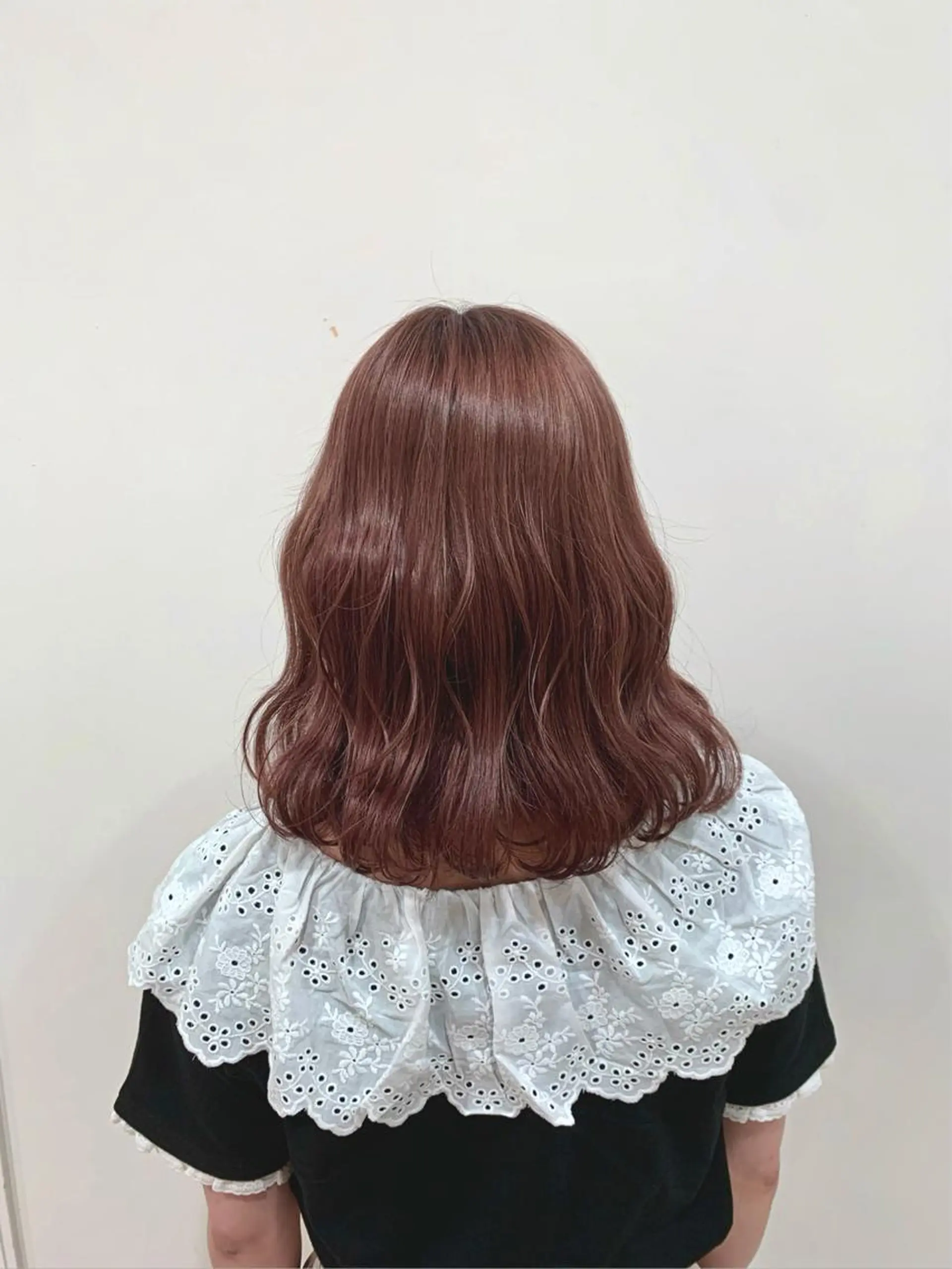 カラー ブリーチ ブラウンカラー ピンクカラー 🎀透明感カラー🎀 稲垣至恩🎀のヘアスタイル