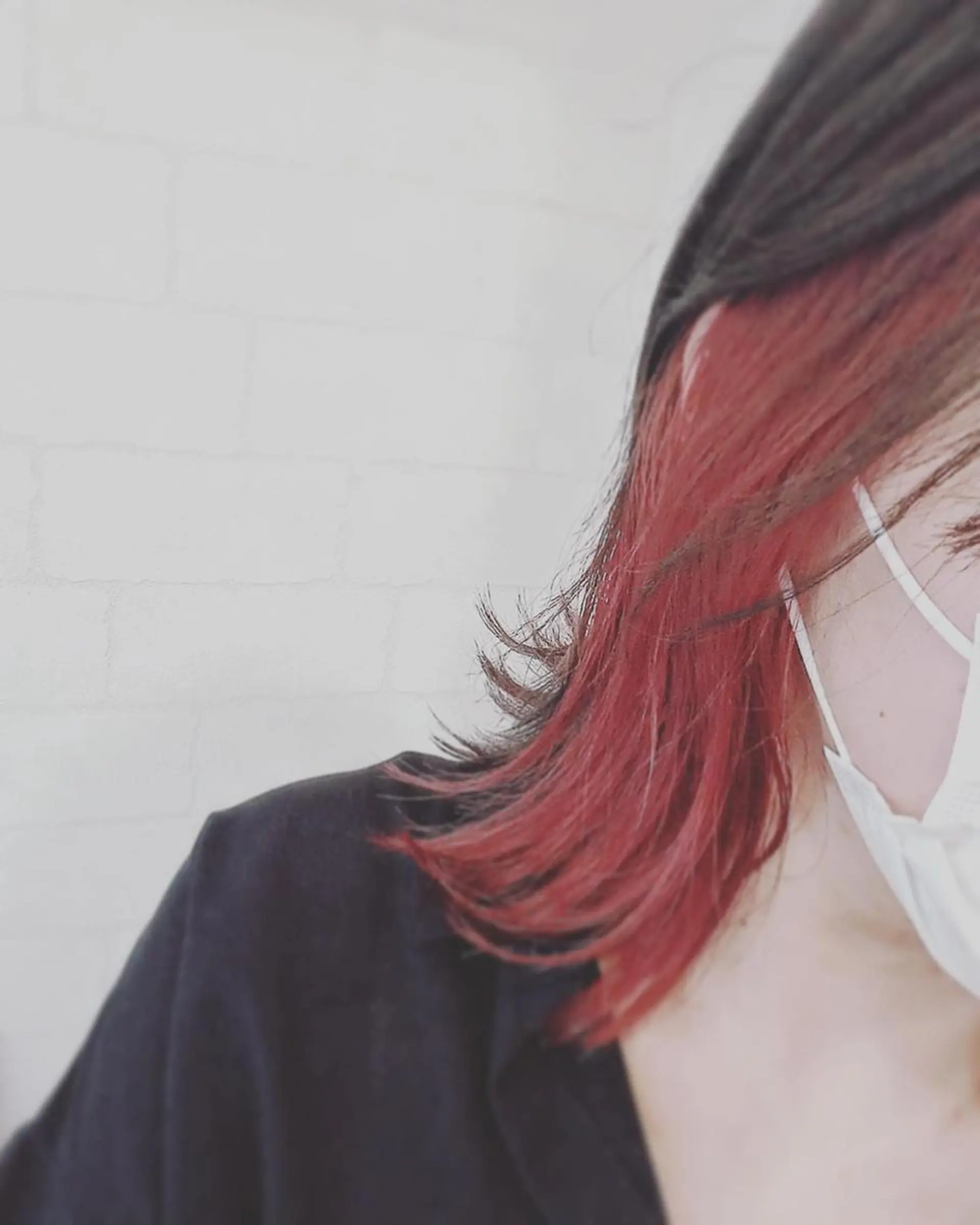 ショート カラー ダブルカラー イヤリングカラー ハイライトカラー インナーカラー ハイライト justbeauty CiNQのヘアスタイル