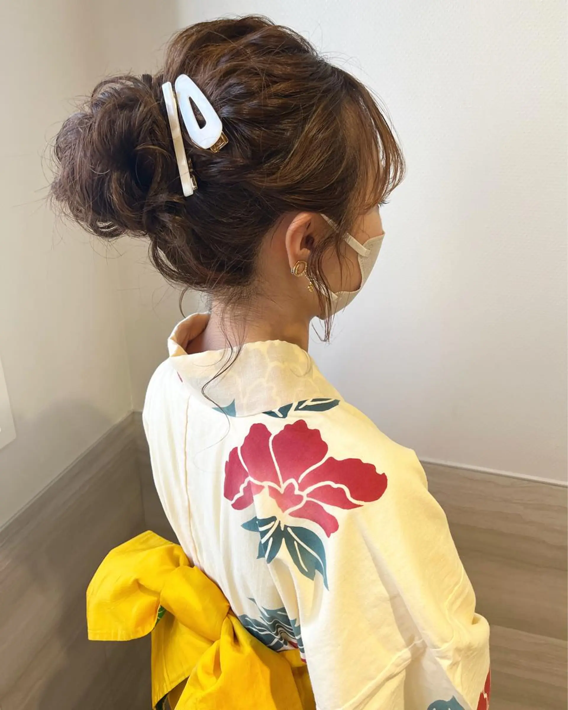 ロング ヘアアレンジ 浴衣 tomida yukiの眉毛・アイブロウイメージ