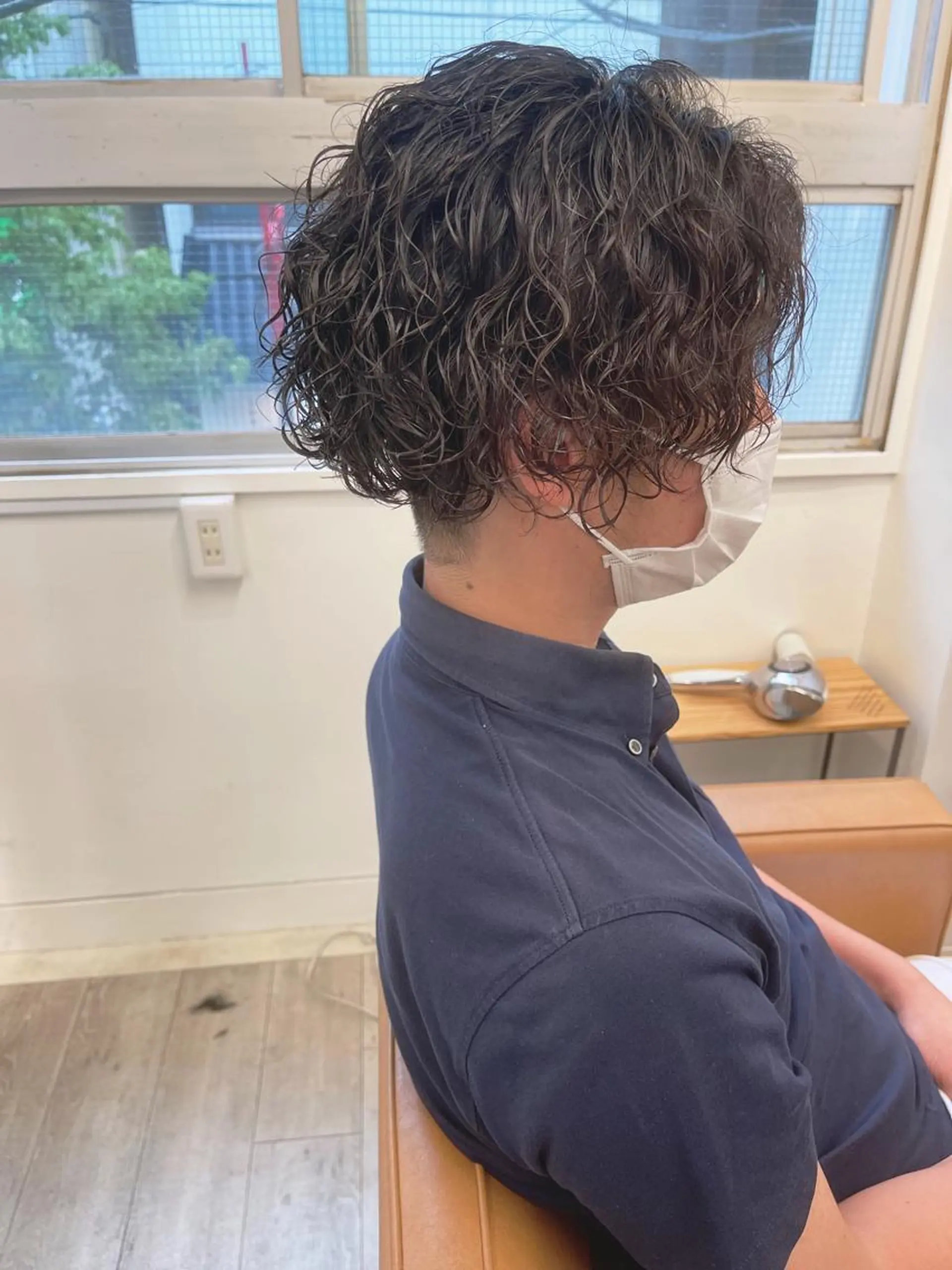 ミディアム パーマ メンズ ミディアムパーマ メンズパーマ スパイラルパーマ カット パーマ トリートメント 【大宮】 メンズ専門吉川のヘアスタイル