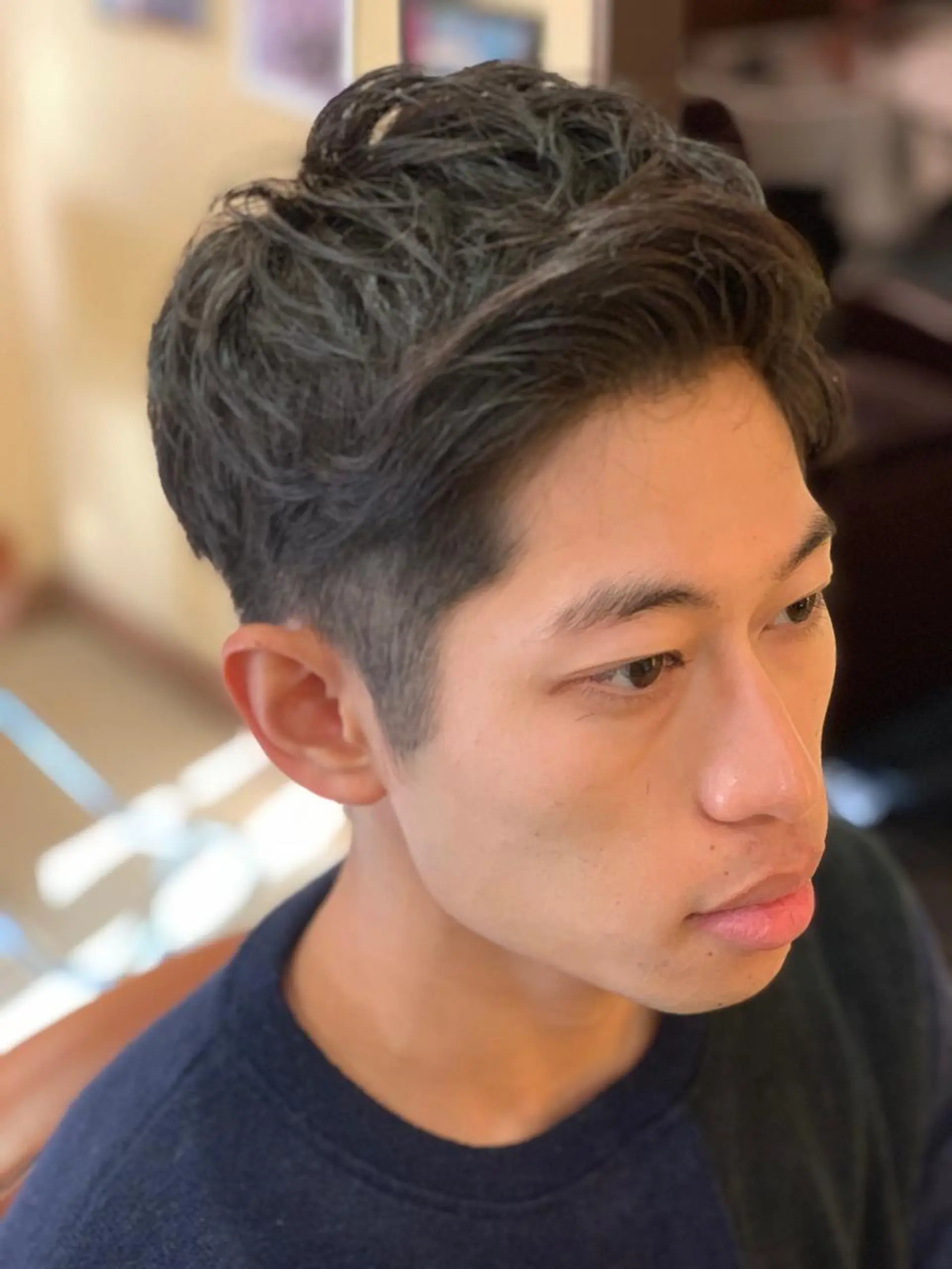 ショート パーマ メンズ メンズパーマ 砂川 太成のヘアスタイル