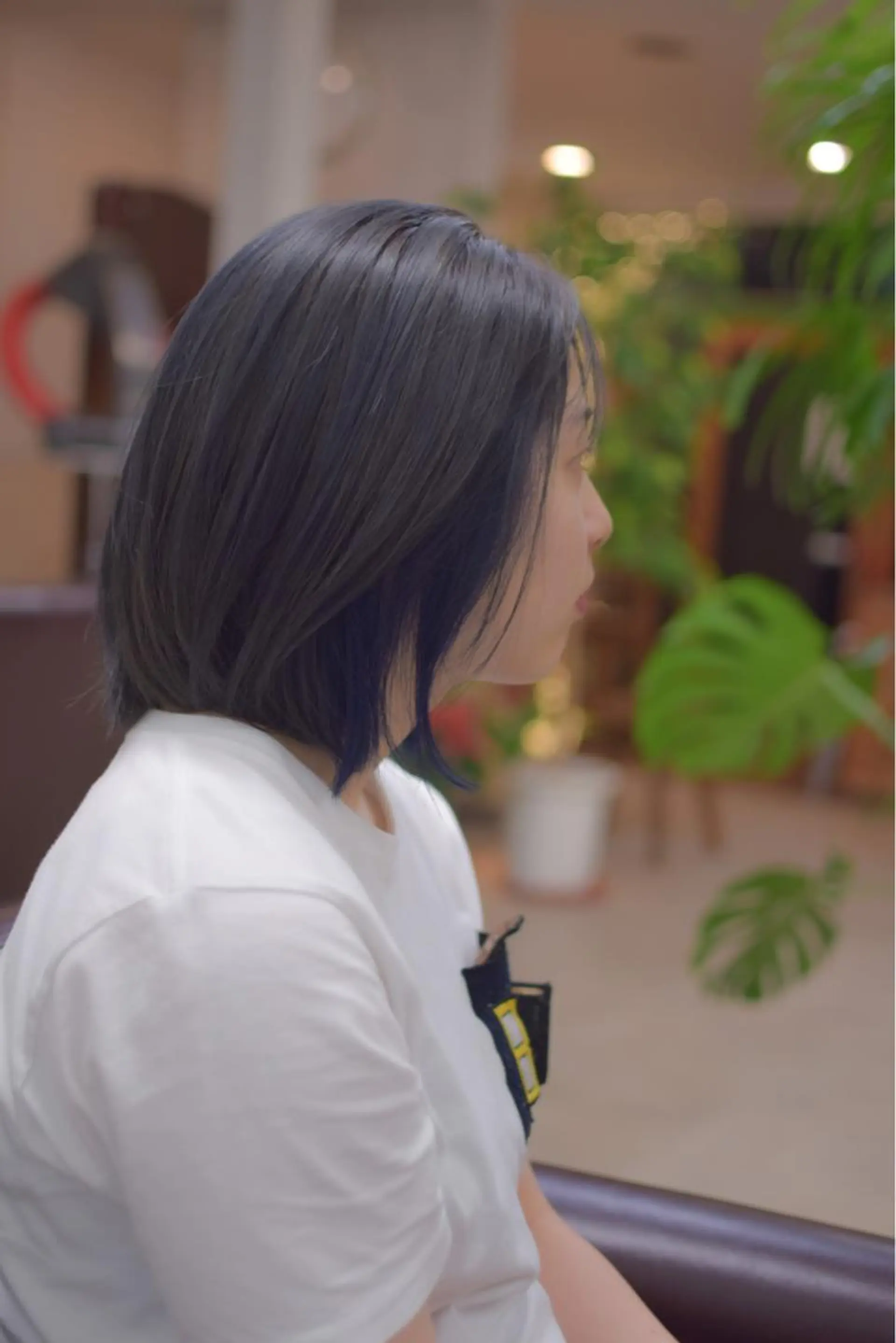 ミディアム カラー ブルーカラー インナーカラー 小顔ショートヘア♪ TAKUMIのヘアスタイル