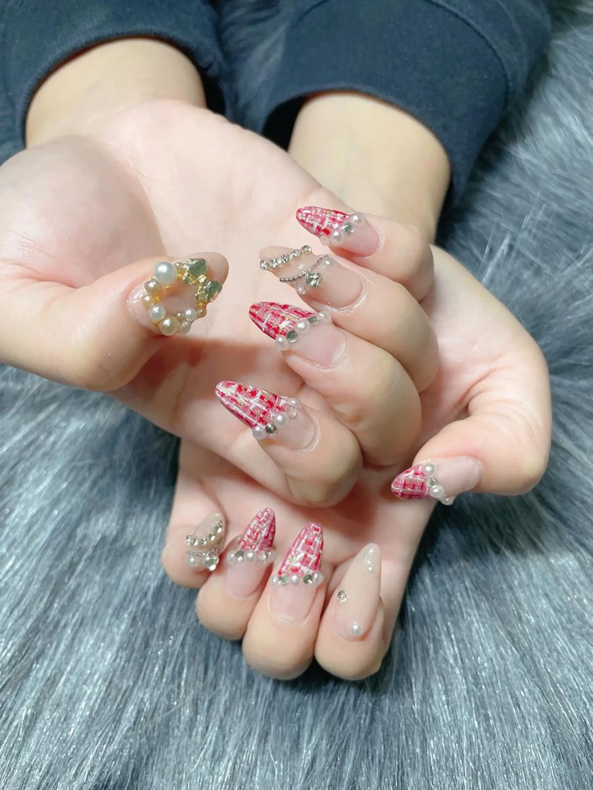 ミディアム ネイル 《LB》ラブリエ Nail&eyeのマツエク・マツパデザイン