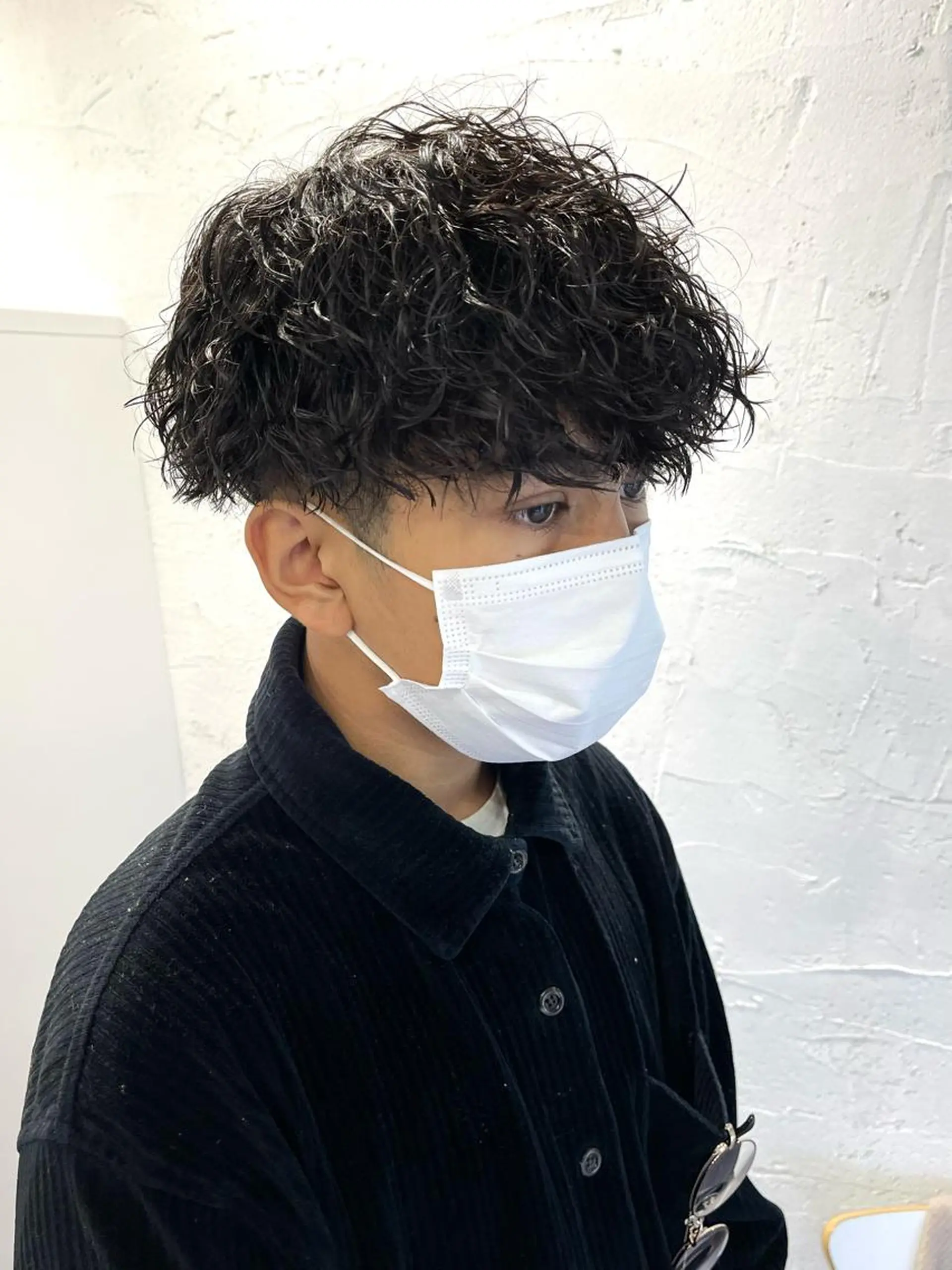 パーマ メンズ メンズパーマ カット パーマ トリートメント ショートヘア原宿 fifth コシのヘアスタイル