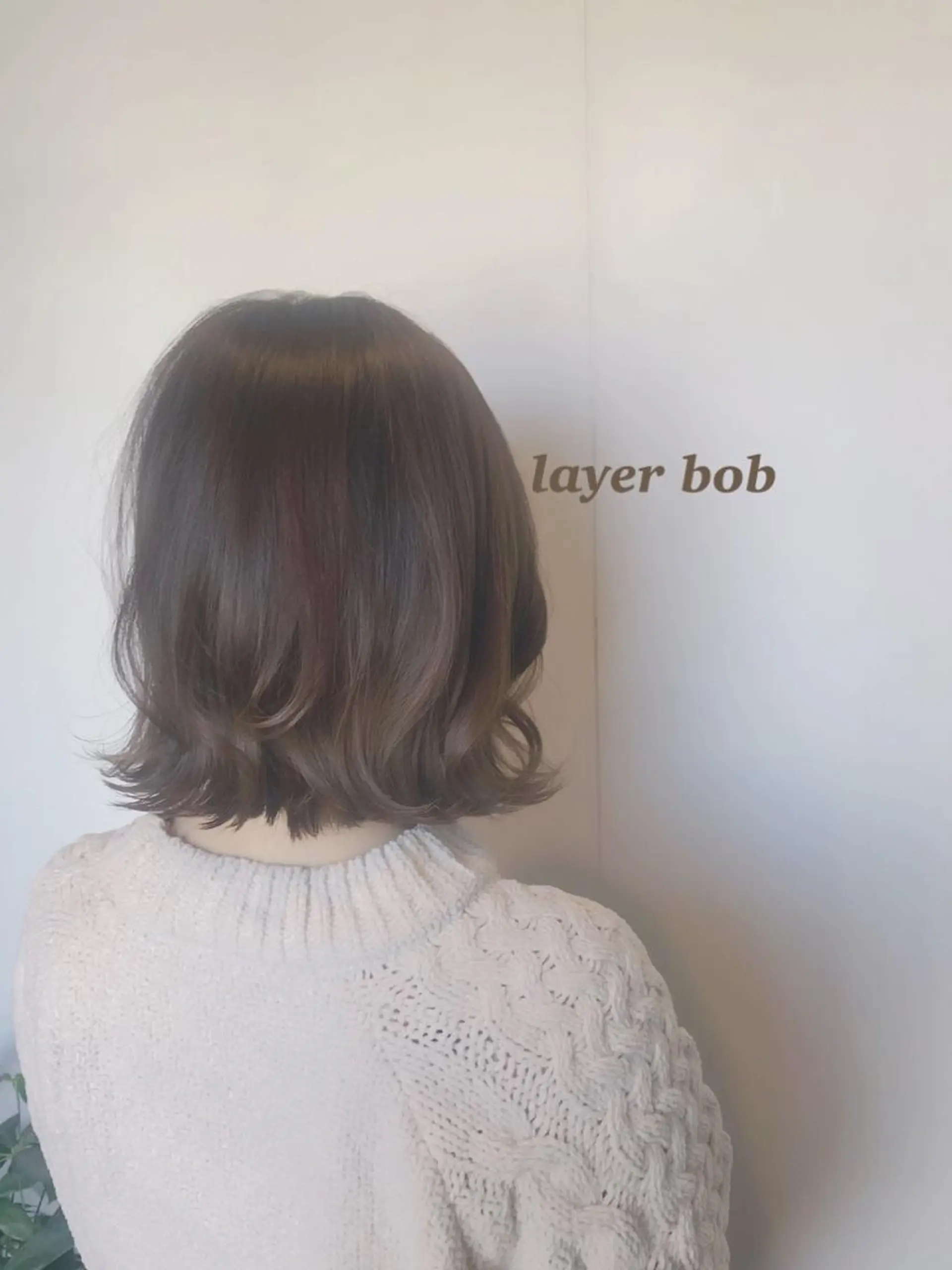 ミディアム カラー ヘアアレンジ ボブレイヤー ボブ レイヤーカット topstylist 芳賀みなみのヘアスタイル