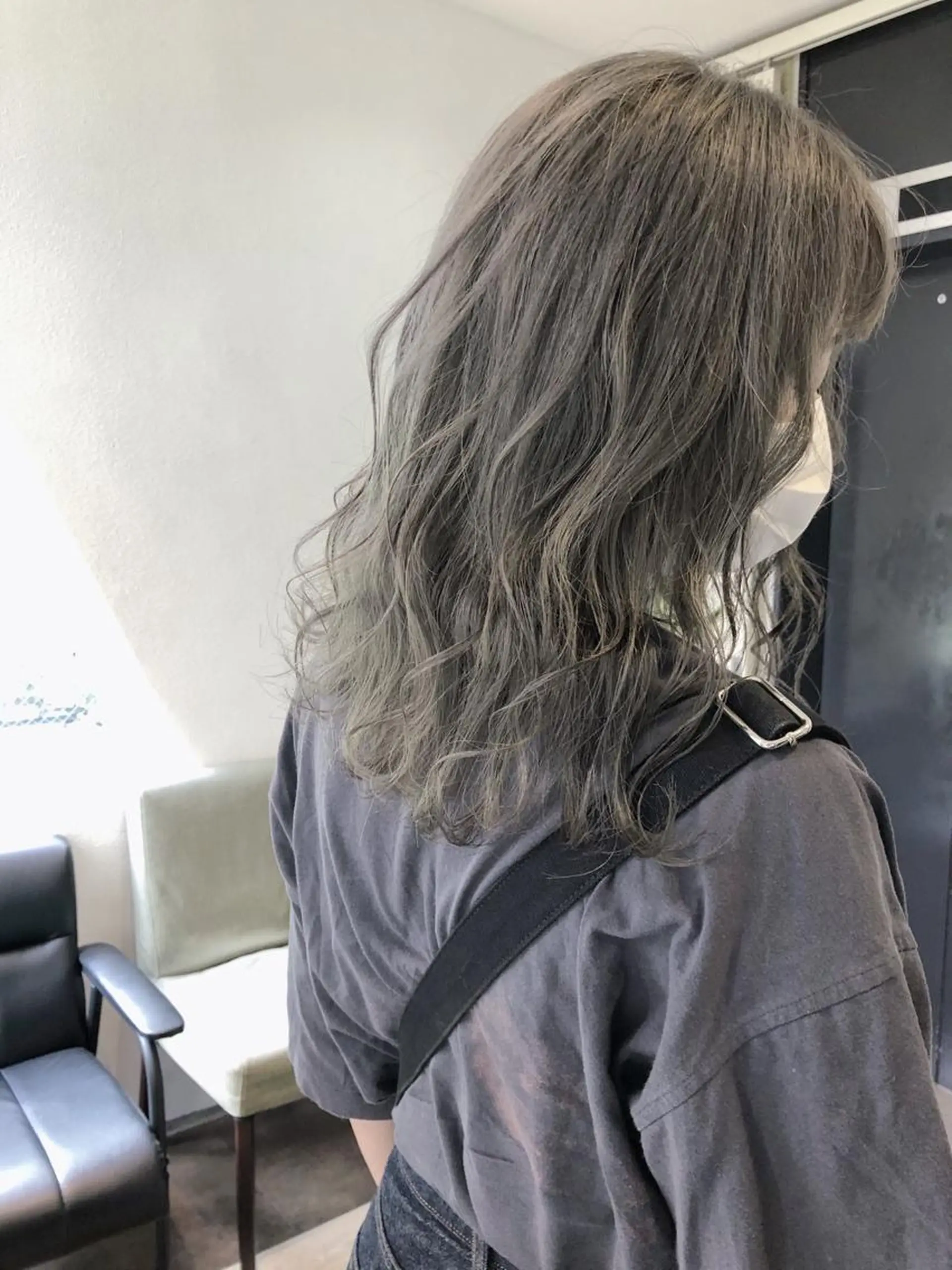 ミディアム カラー カット ヘアカラー トリートメント GiseL天神カラー 髪質改善/ブリーチのヘアスタイル