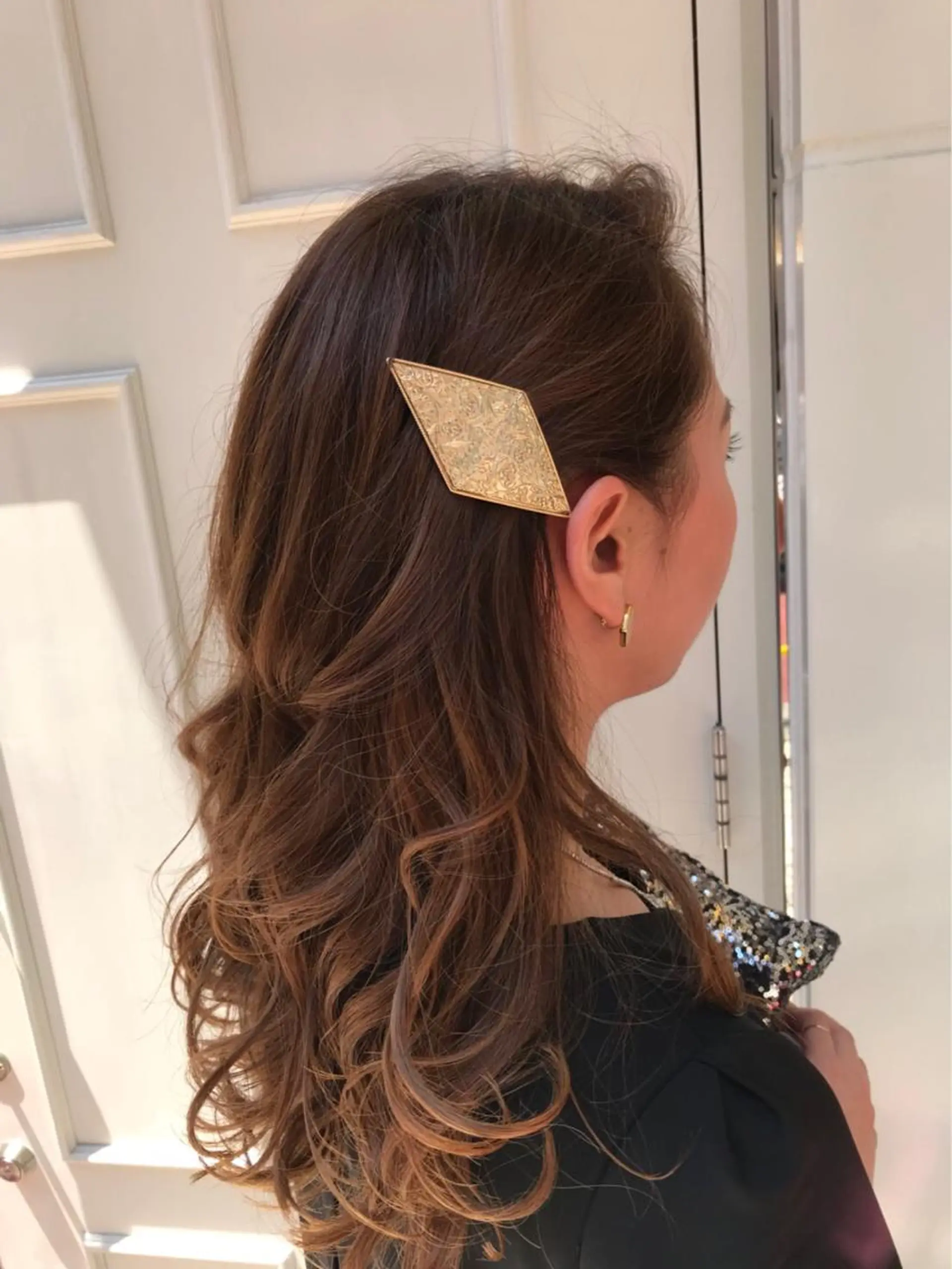 セミロング ヘアアレンジ Blanco Color&Careのヘアスタイル