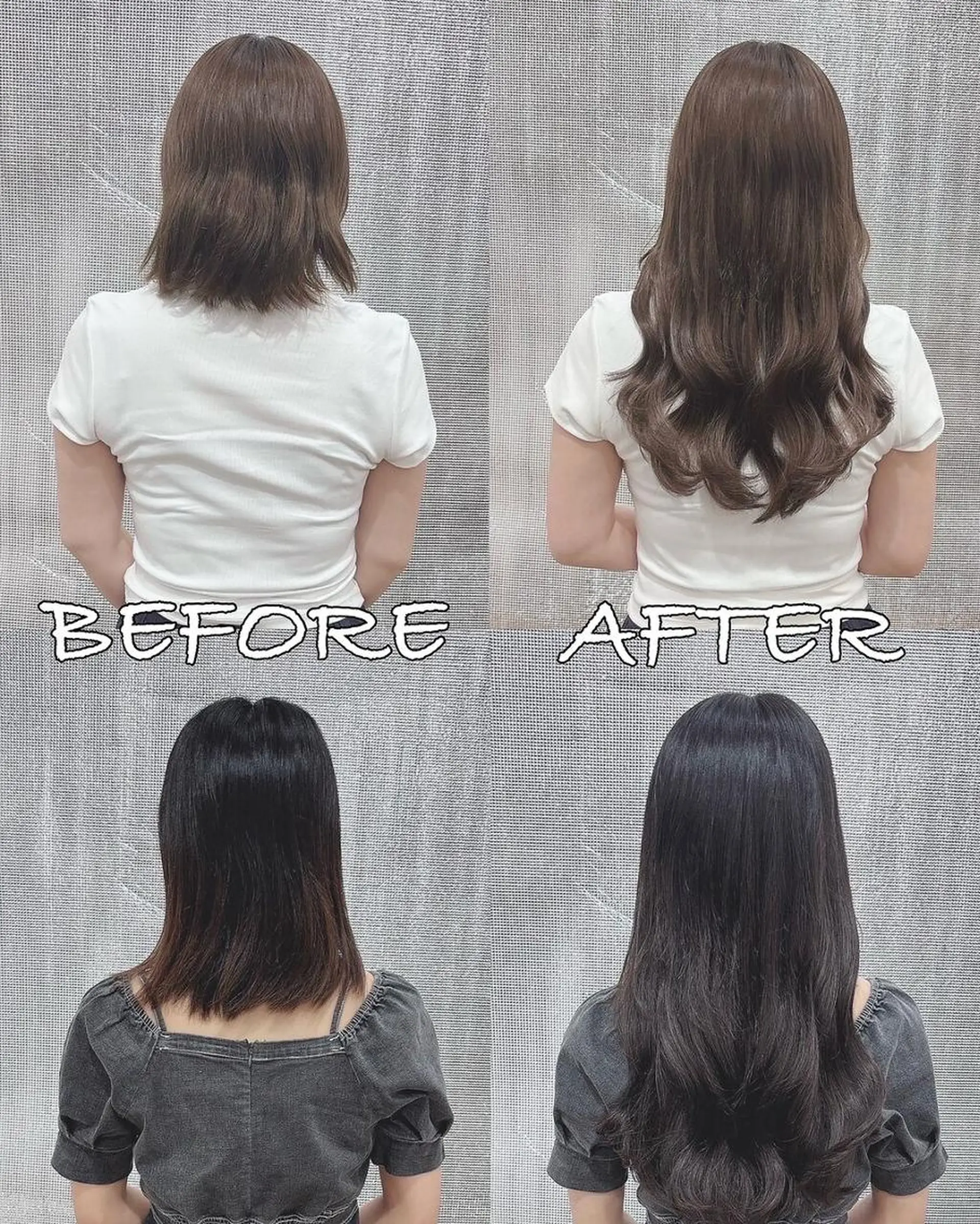 ロング カラー ヘアアレンジ シールエクステ バレイヤージュ ブリーチ ケアブリーチ ダブルカラー MISA ミサのヘアスタイル