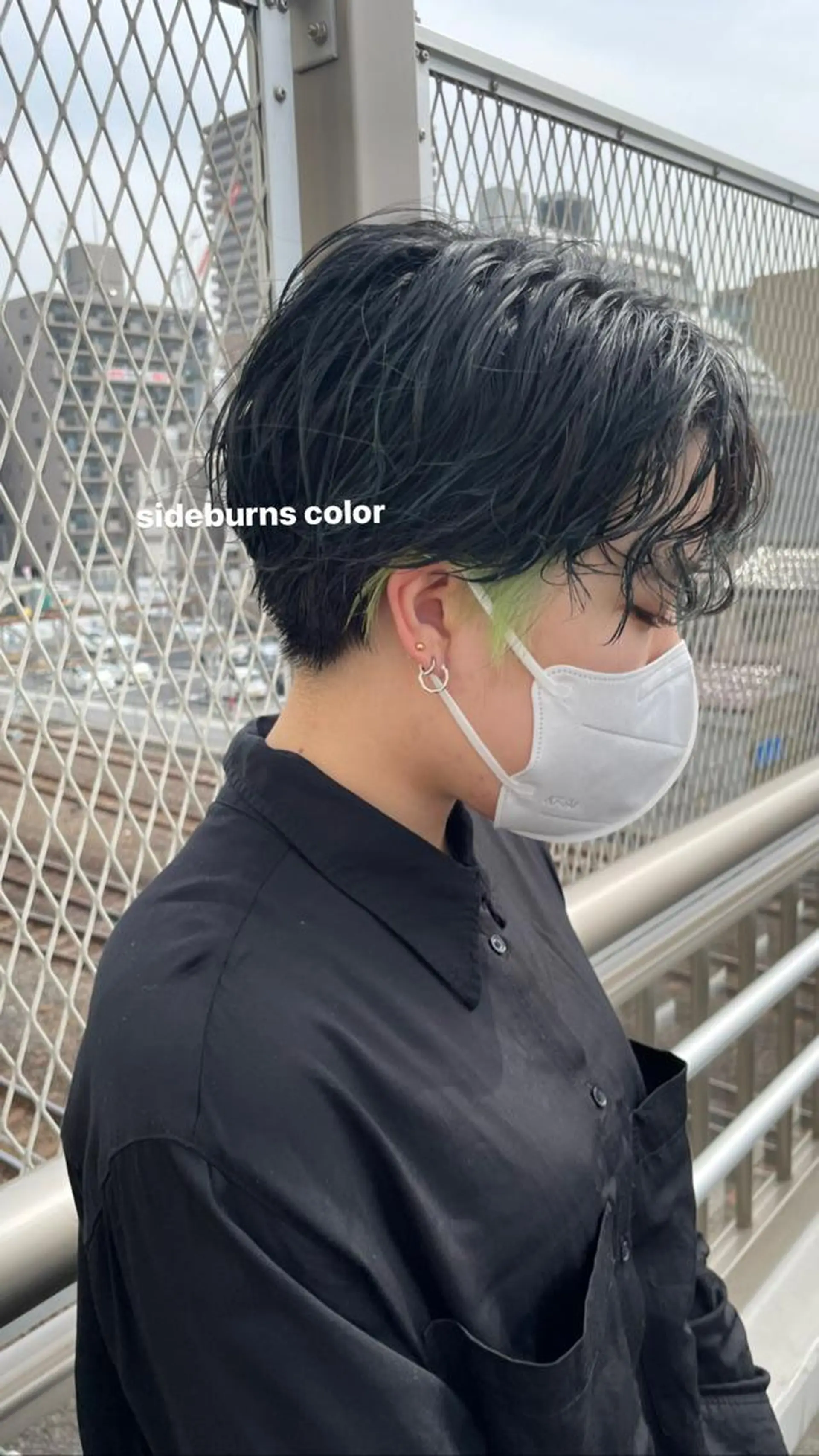 カラー パーマ 韓国レイヤーカット/ 艶カラー/ noaのヘアスタイル