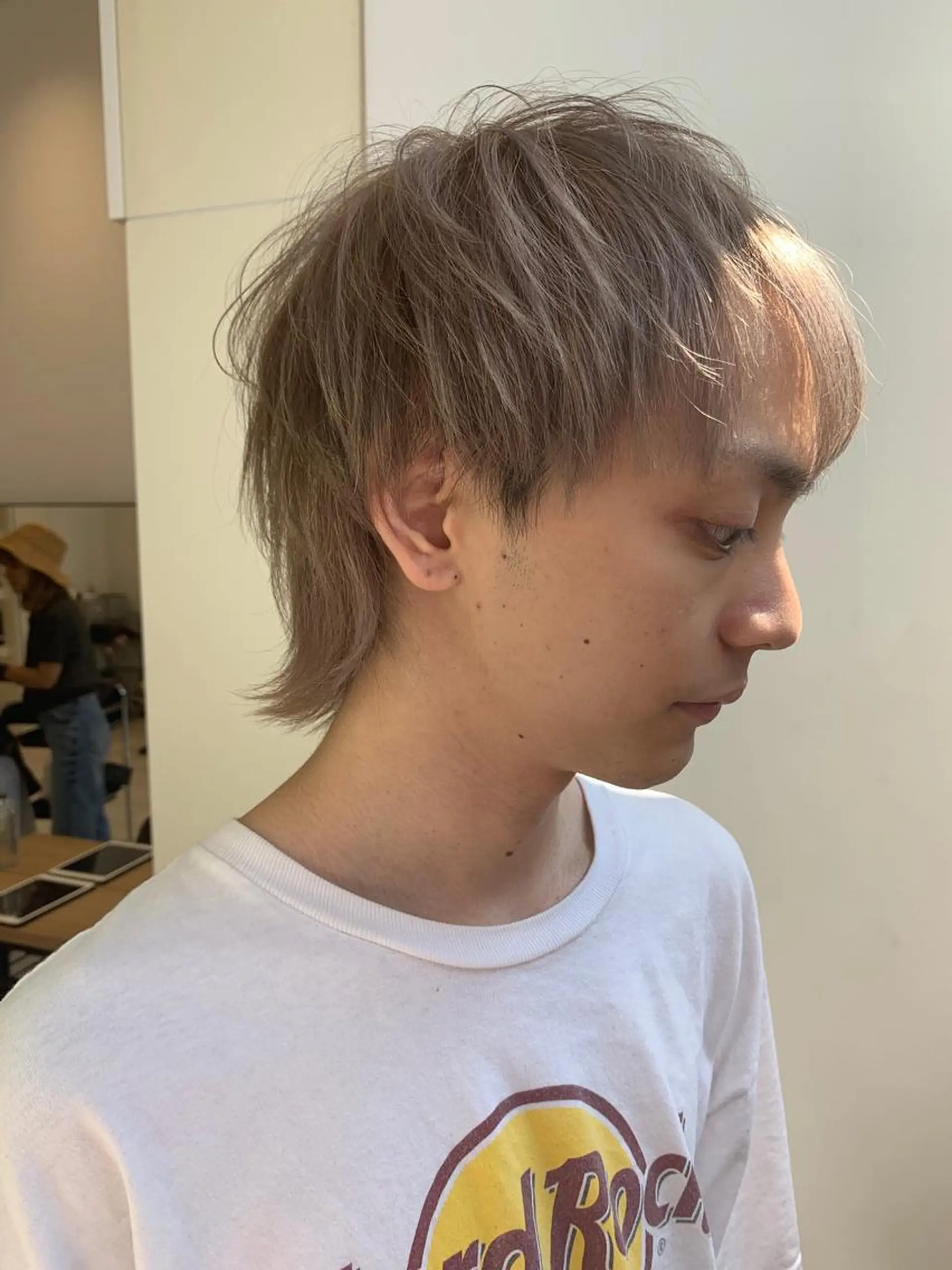 ショート カラー ベージュカラー ブリーチ ケアブリーチ トリートメント カット ヘアカラー トリートメント インナーエクステ渋谷 🦋KAJIのヘアスタイル