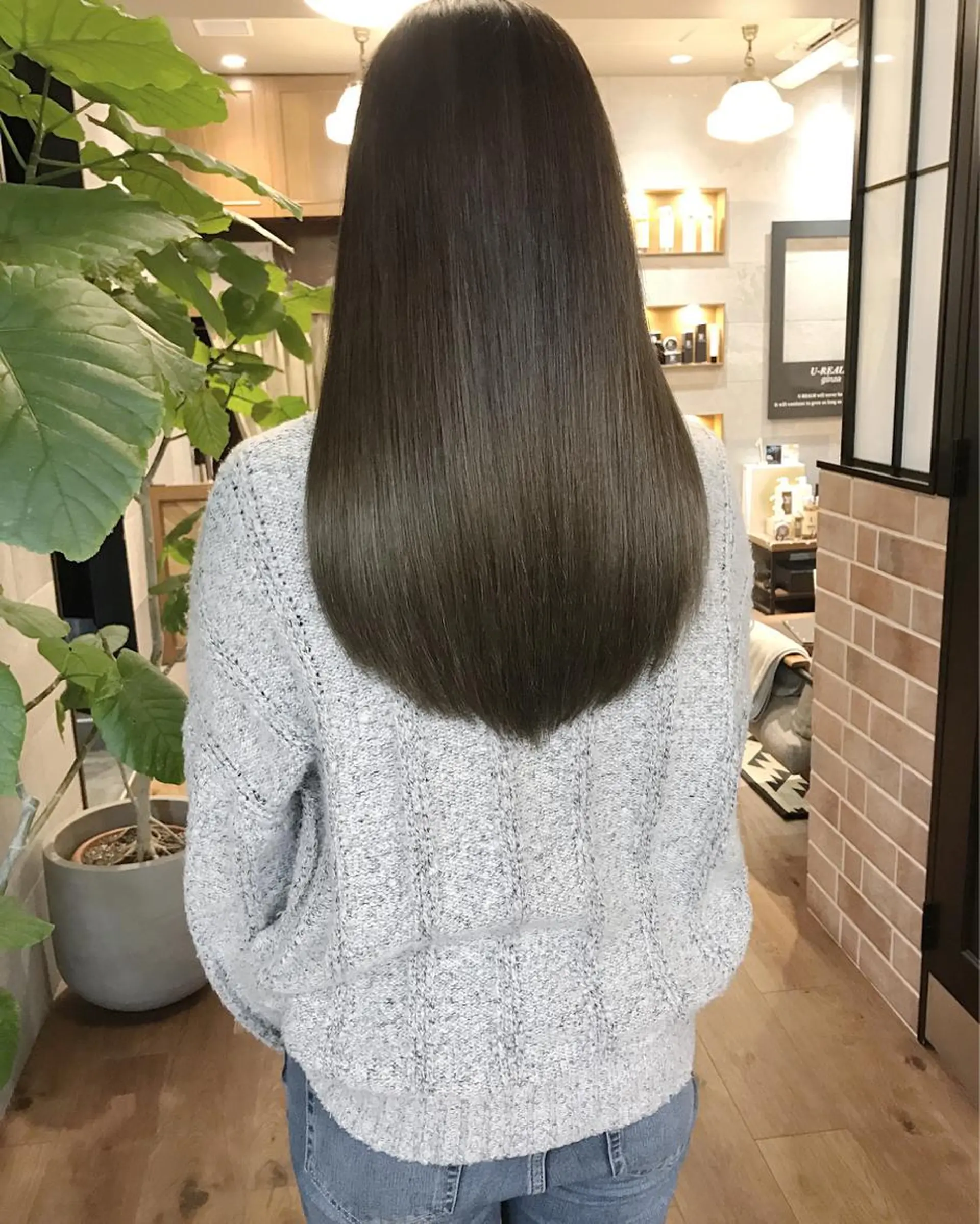 ロング 開發 智也のヘアスタイル