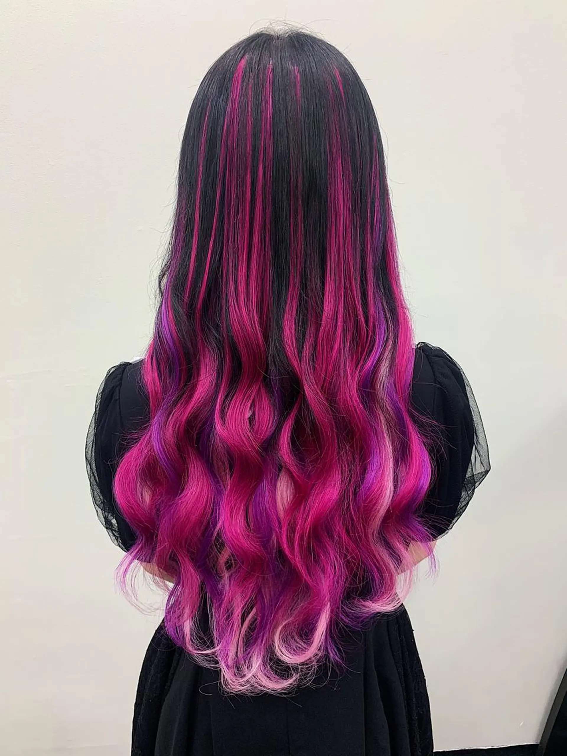 セミロング Mululu所属・京都最安価エクステ muuka🦋のヘアスタイル