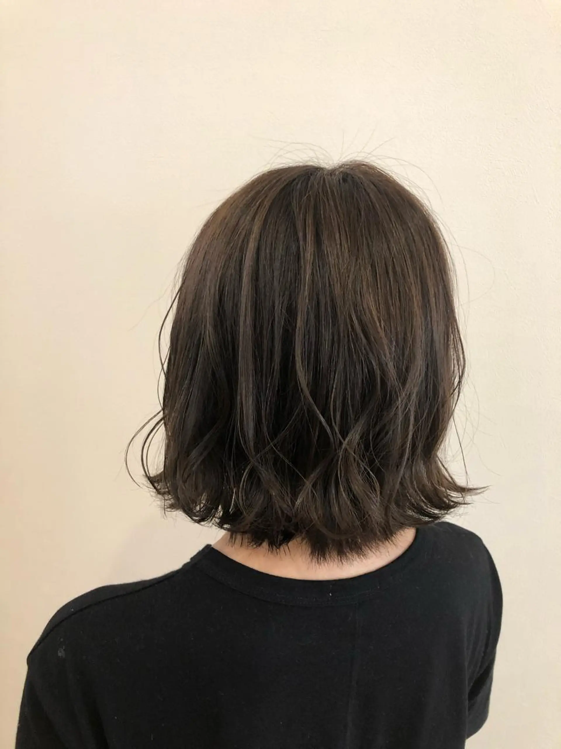 ミディアム カラー ヘアカラー トリートメント 美髪大人hair |  土井のヘアスタイル