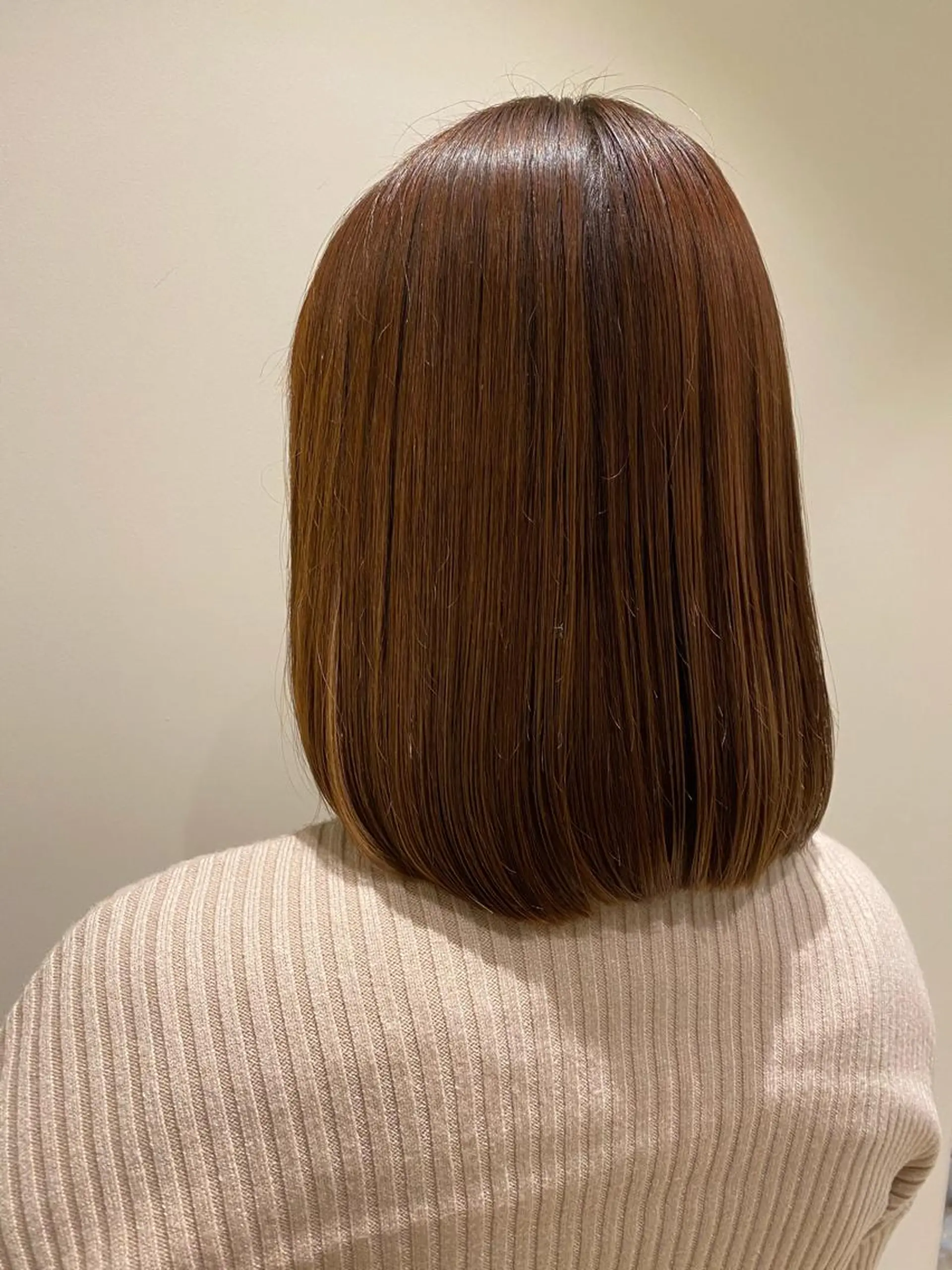 ミディアム ボブ 艶髪🌿美髪 大塚礼乃【西荻窪】のヘアスタイル