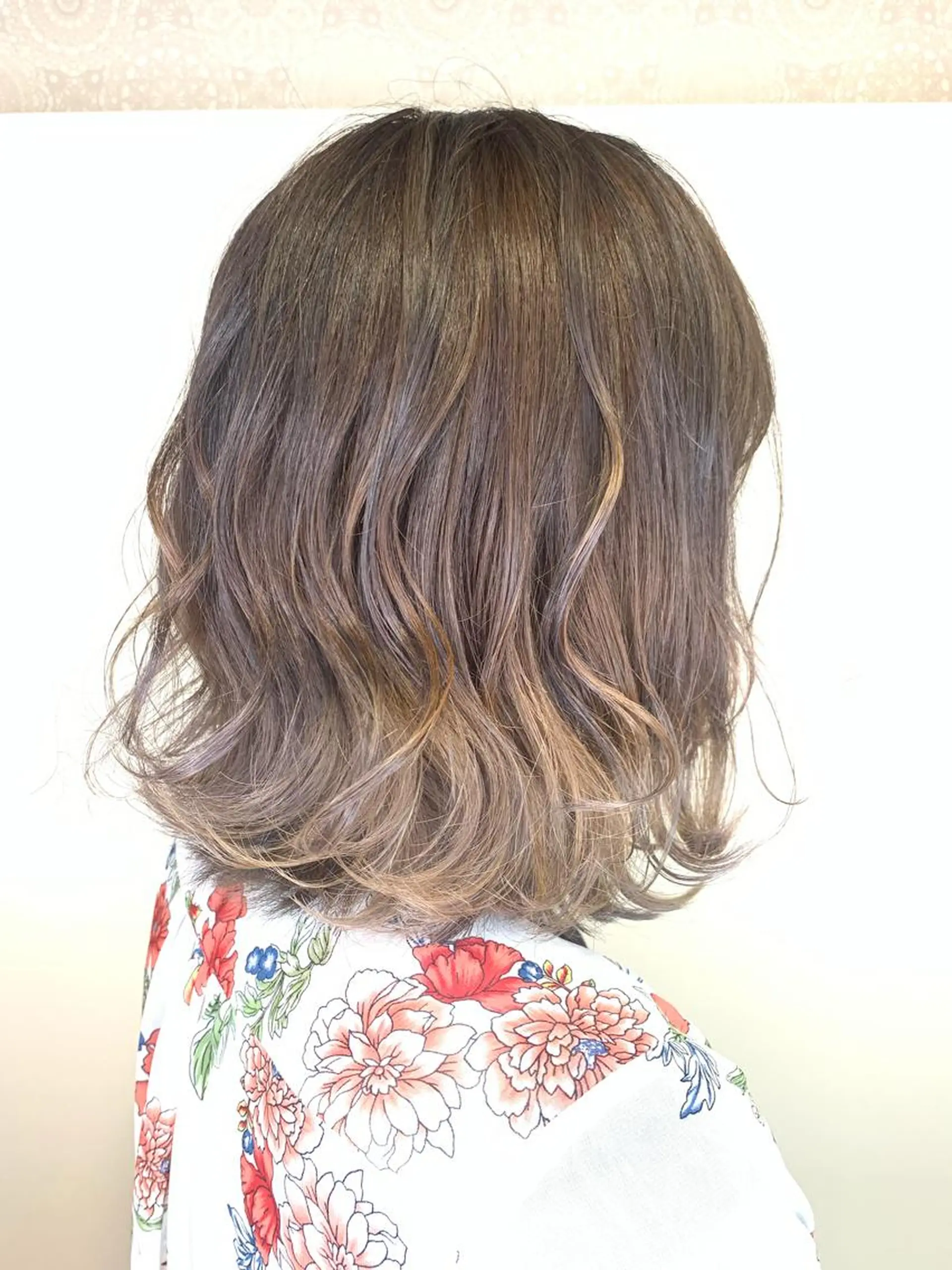 カラー カット ヘアカラー トリートメント 朝倉 美月のヘアスタイル