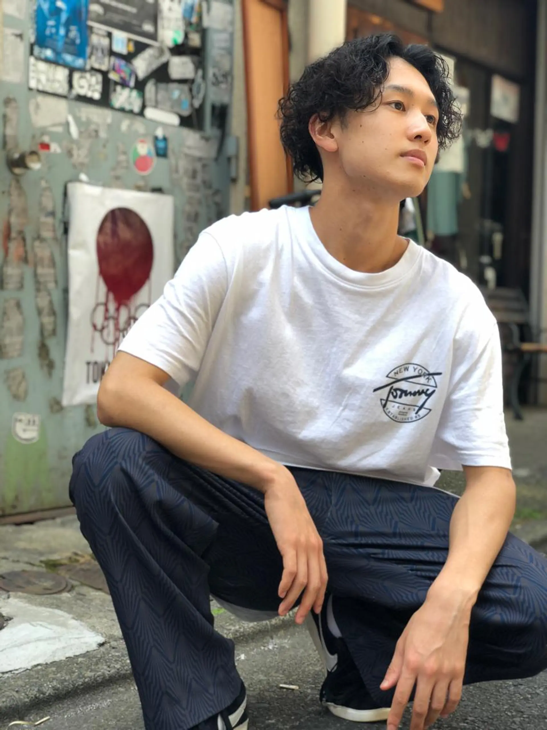 パーマ AYAKA 下北沢suuのヘアスタイル