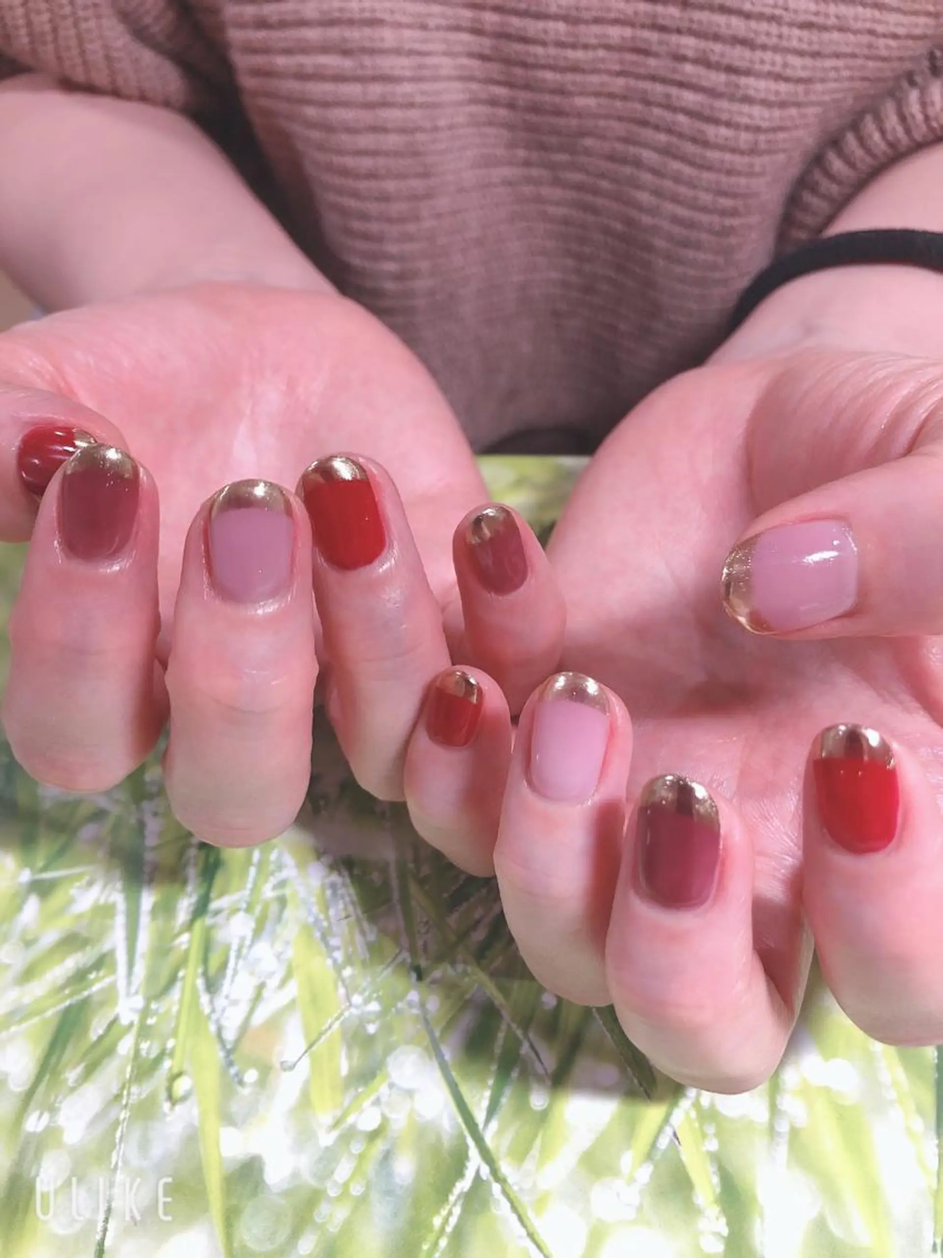 ネイル フレンチネイル ミラーネイル ハンドネイル 吉野✨ ネイルデザイナー✨のネイルデザイン