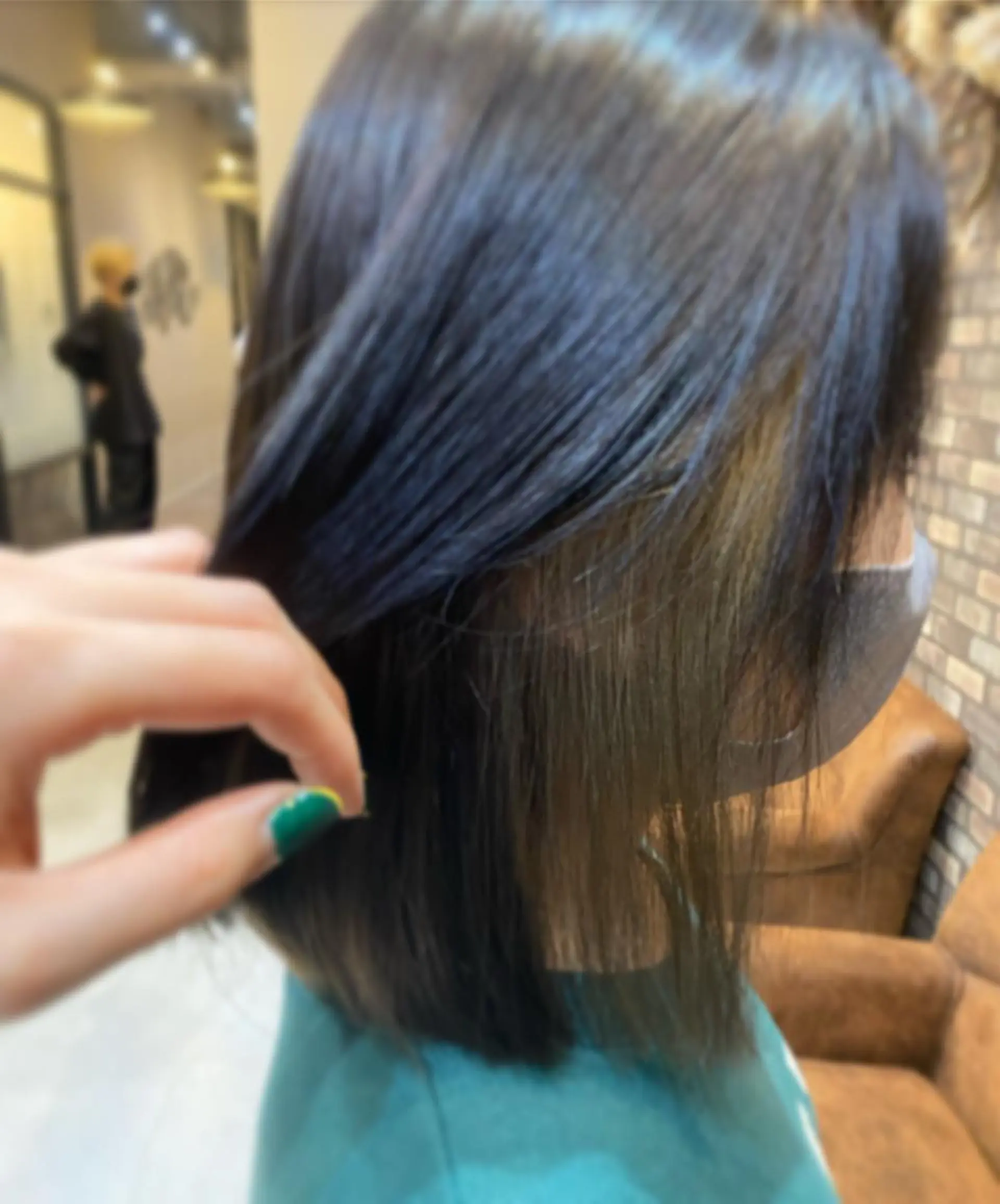 ショート カラー バレイヤージュ ブリーチ ケアブリーチ ダブルカラー イヤリングカラー .・.艶髪ヘアケア サカモト.・.のヘアスタイル