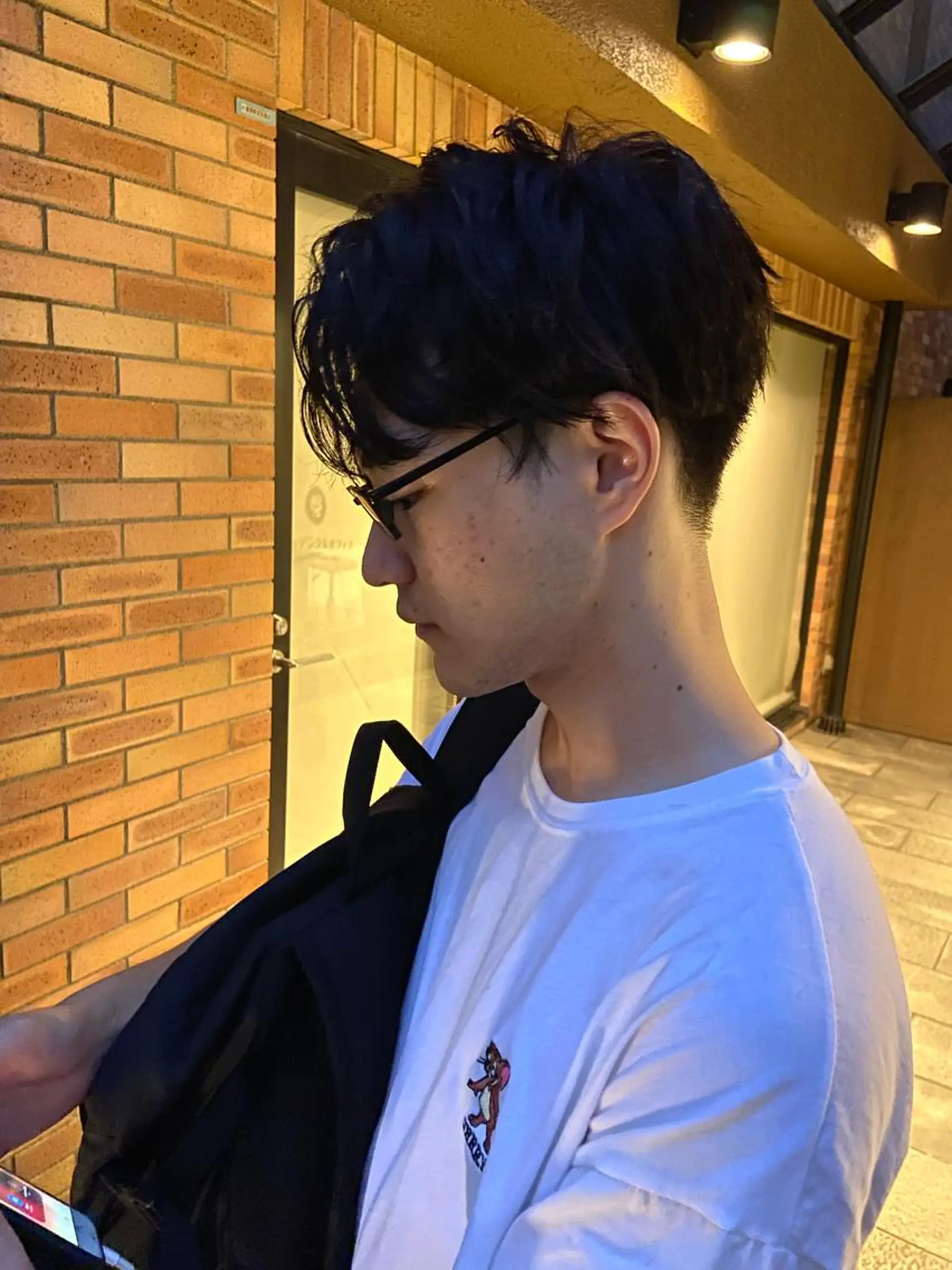 ショート カラー パーマ ヘアアレンジ メンズ 刈り上げ カット ちこ .のヘアスタイル