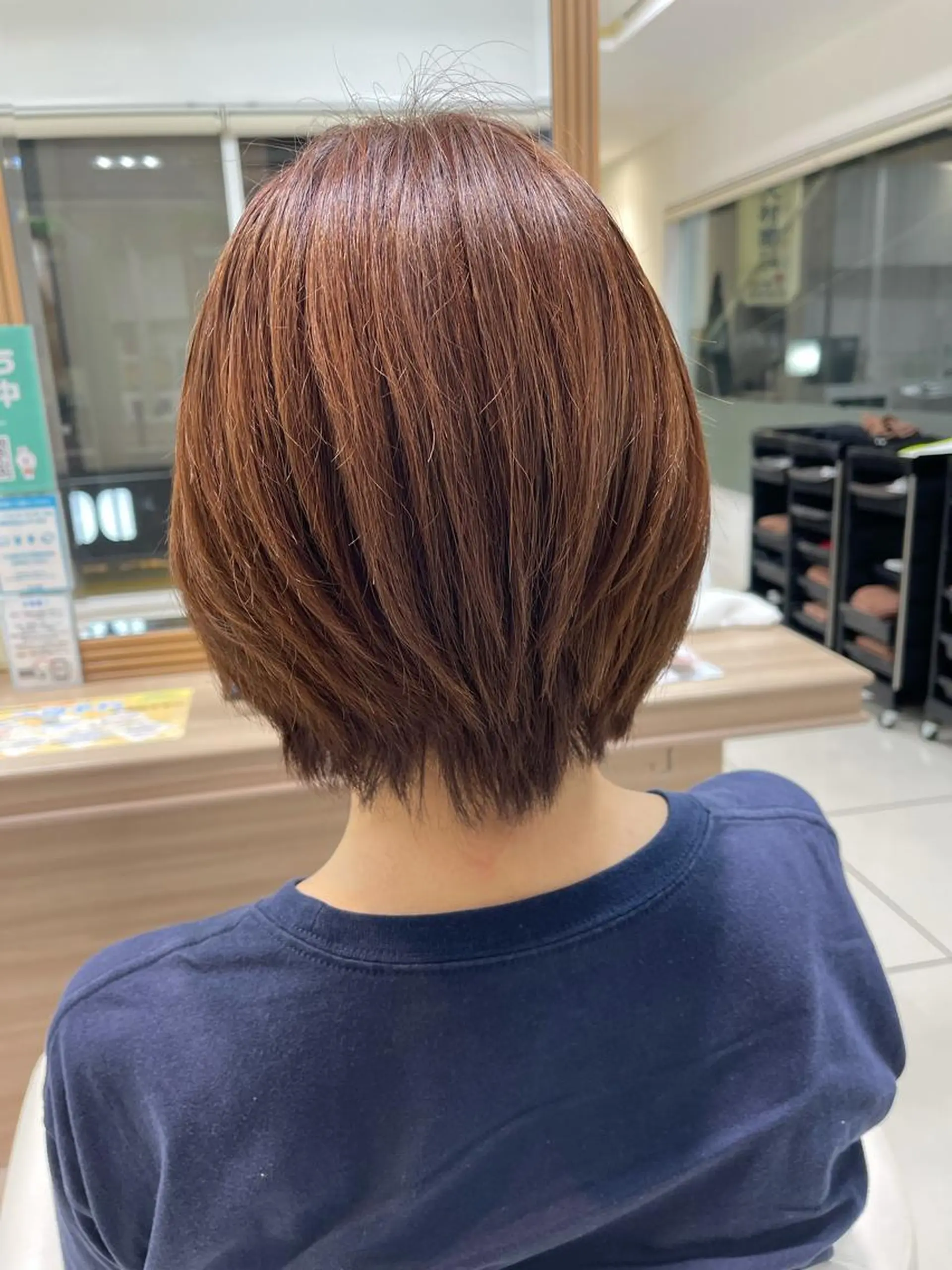 ミディアム 藤原 亜美🤍のヘアスタイル