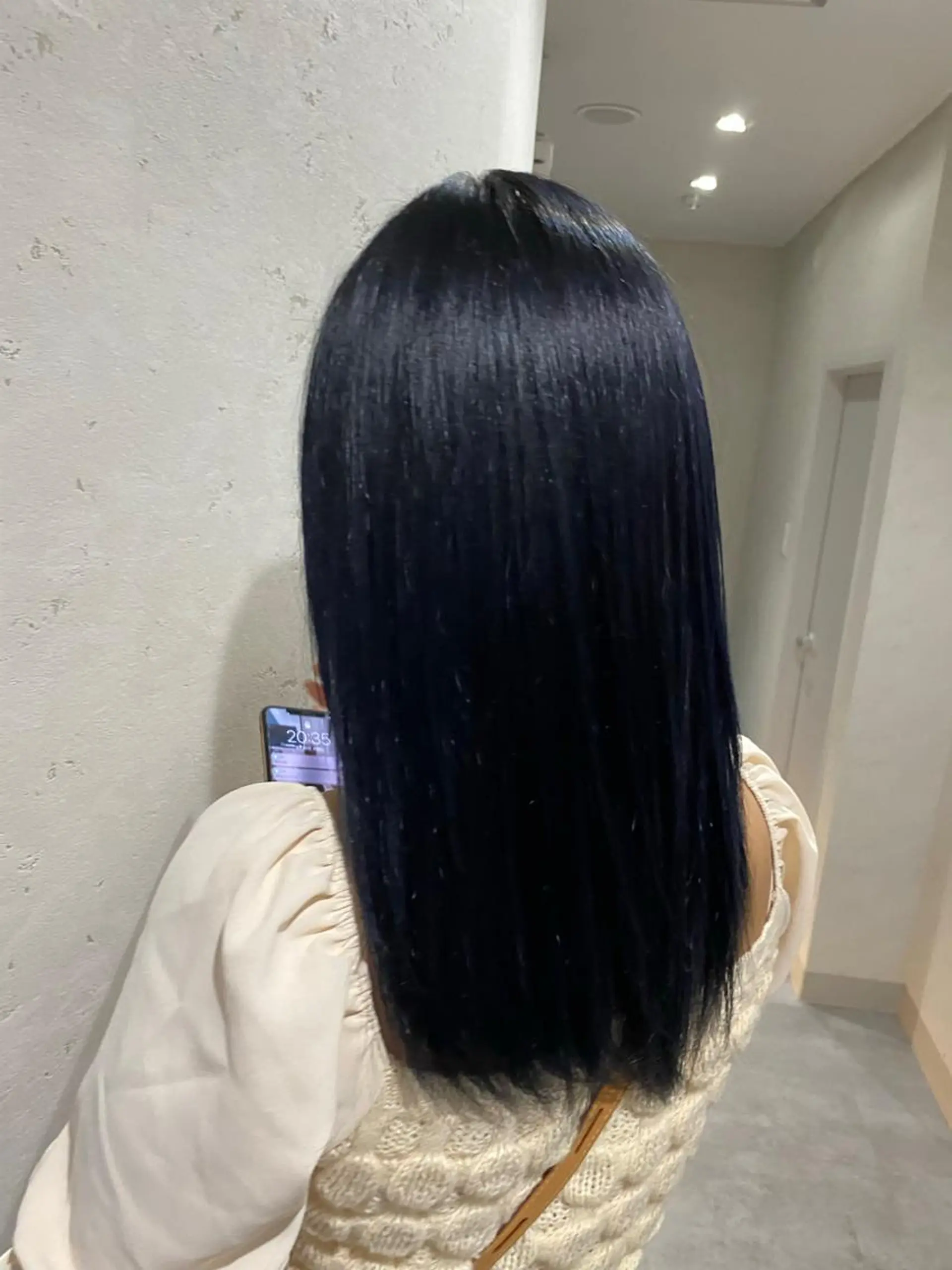 ロング カット ヘアカラー トリートメント 三吉 悠介のヘアスタイル