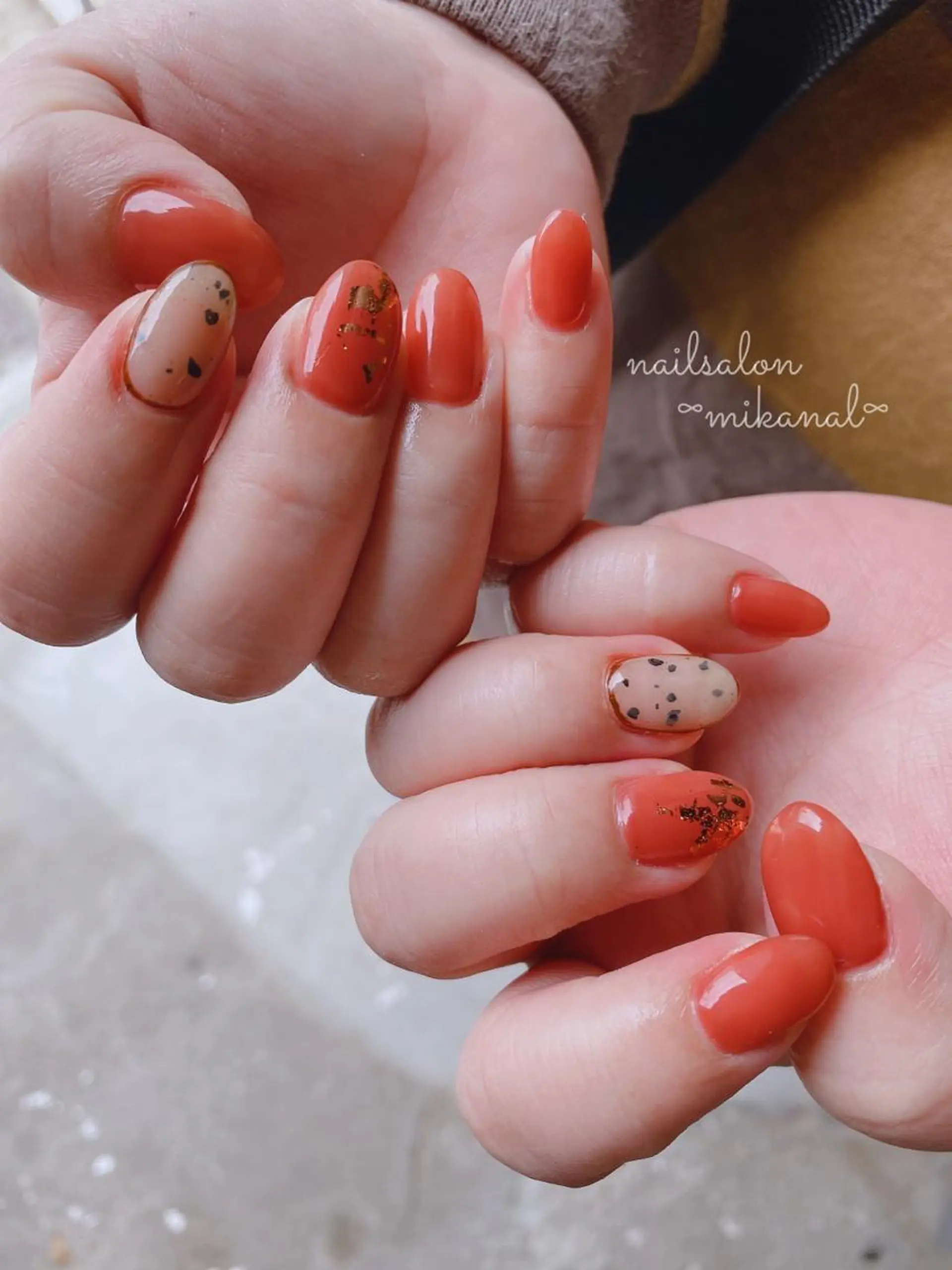 ネイル ハンドネイル フットネイル nailsalon ∞ ﾐｶﾅﾙ ∞のネイルデザイン