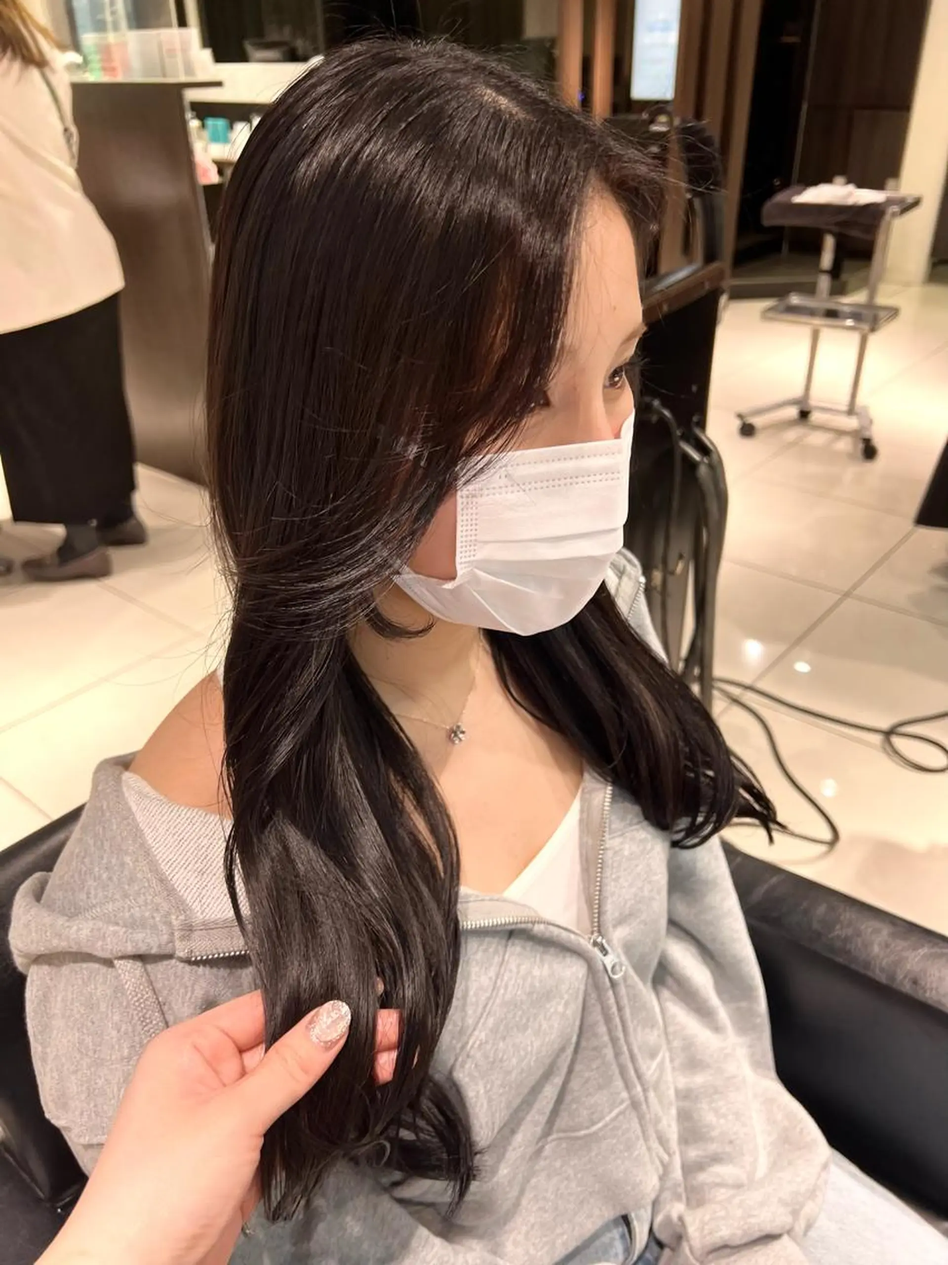 ロング カラー 🧊🪞透明感カラー himeのヘアスタイル