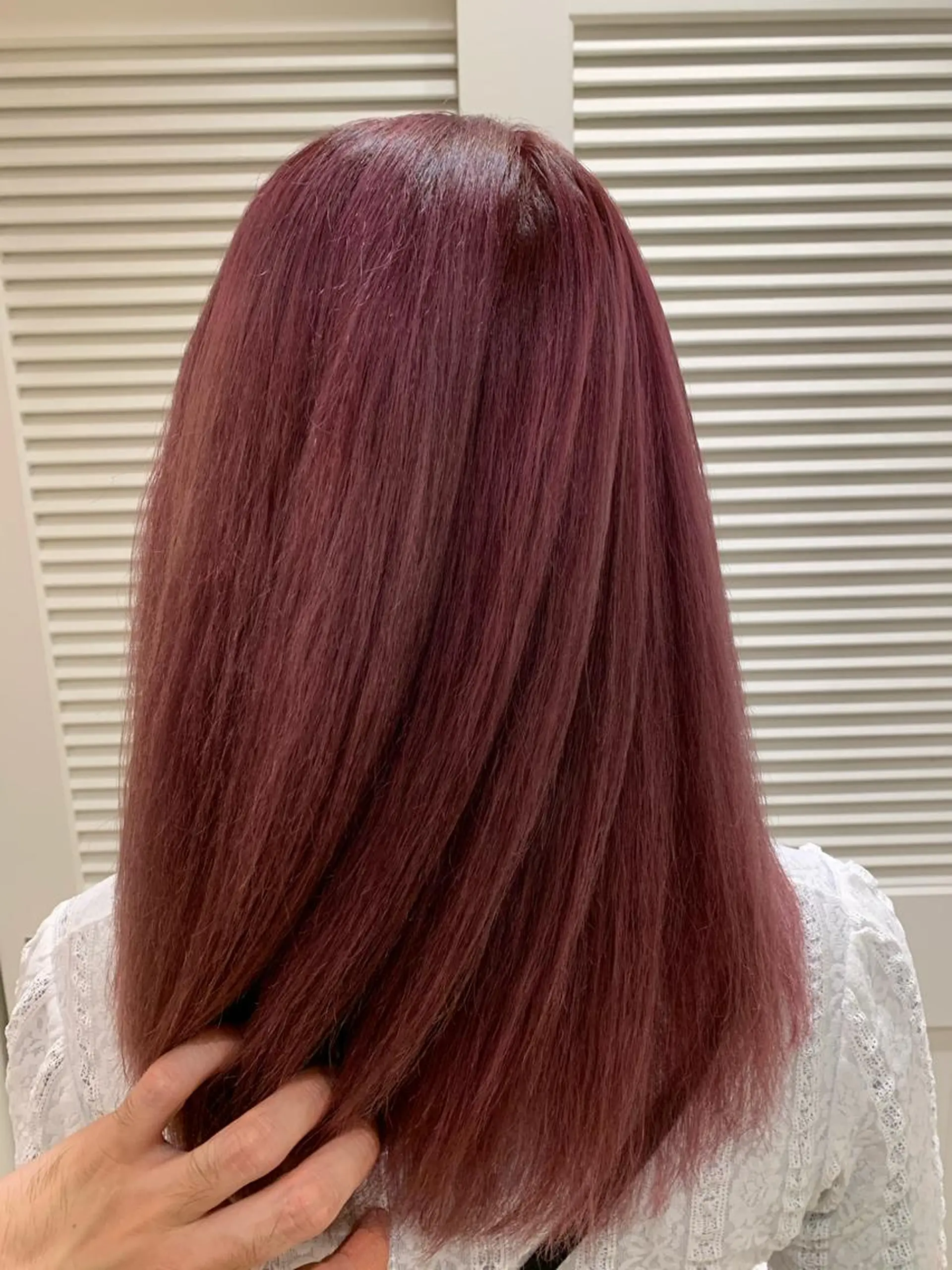 セミロング カット ヘアカラー トリートメント ⭐️店長　藤野 正博⭐️のヘアスタイル