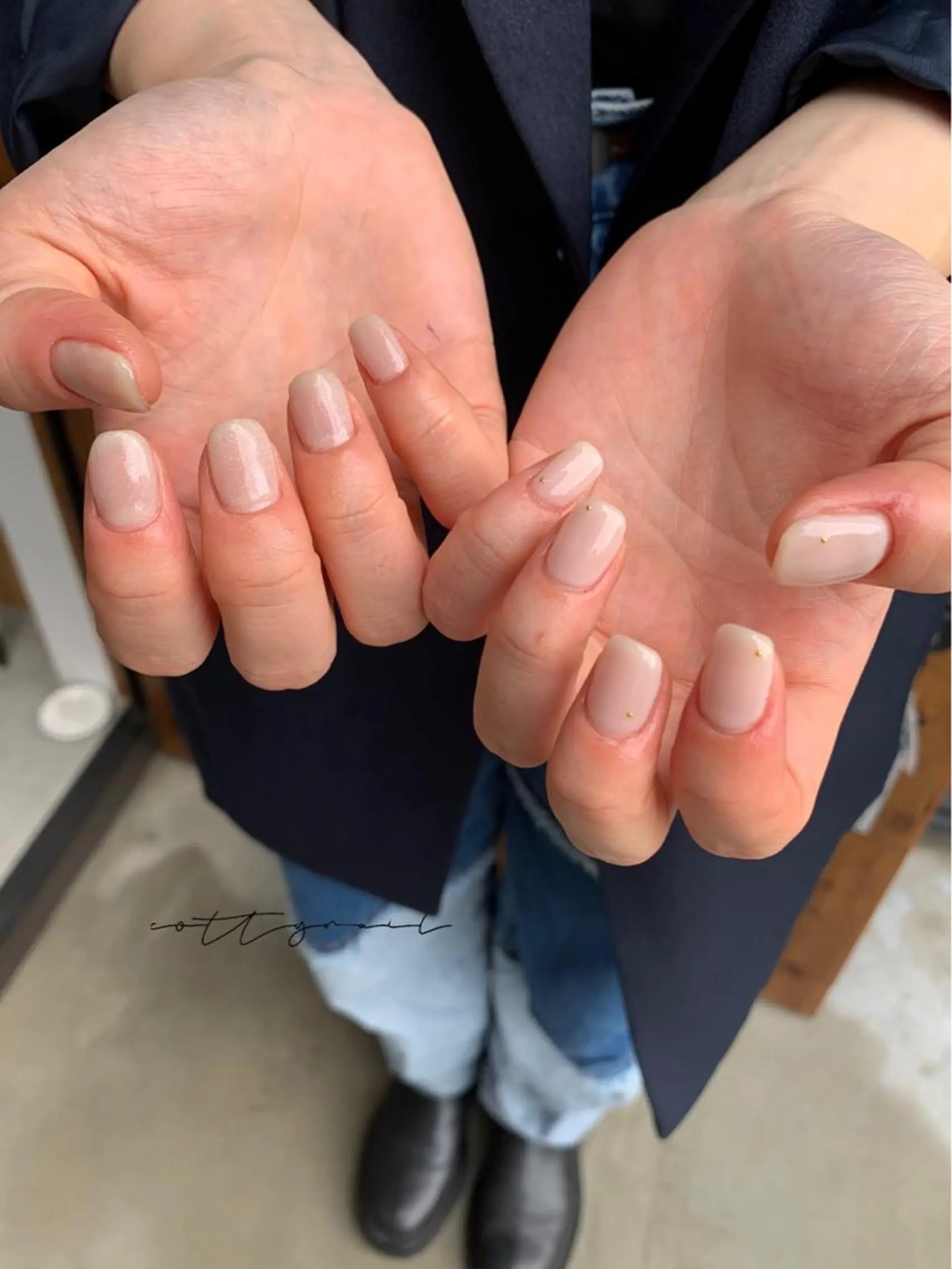 ネイル アートネイル ジェルネイル ニュアンスネイル cottynail -miki-のその他イメージ