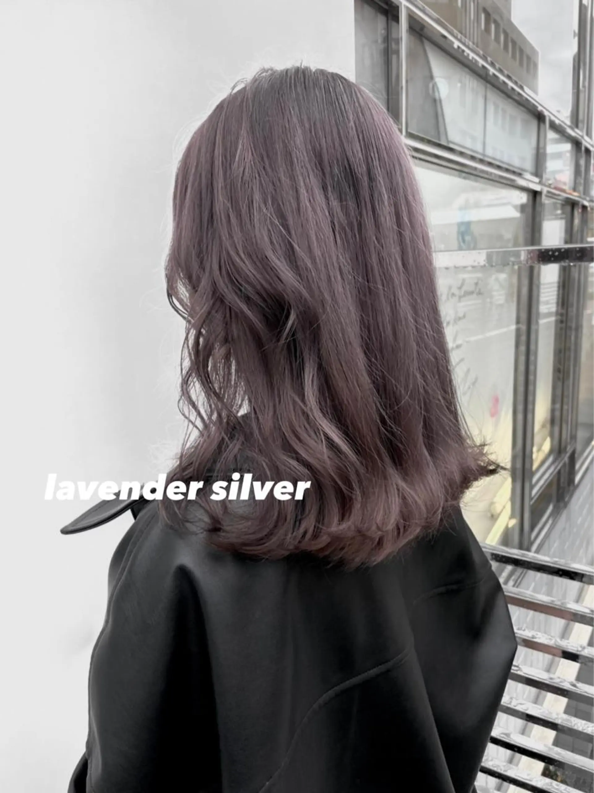 セミロング カラー カット ヘアカラー GOODDAY ヘアサロンのヘアスタイル