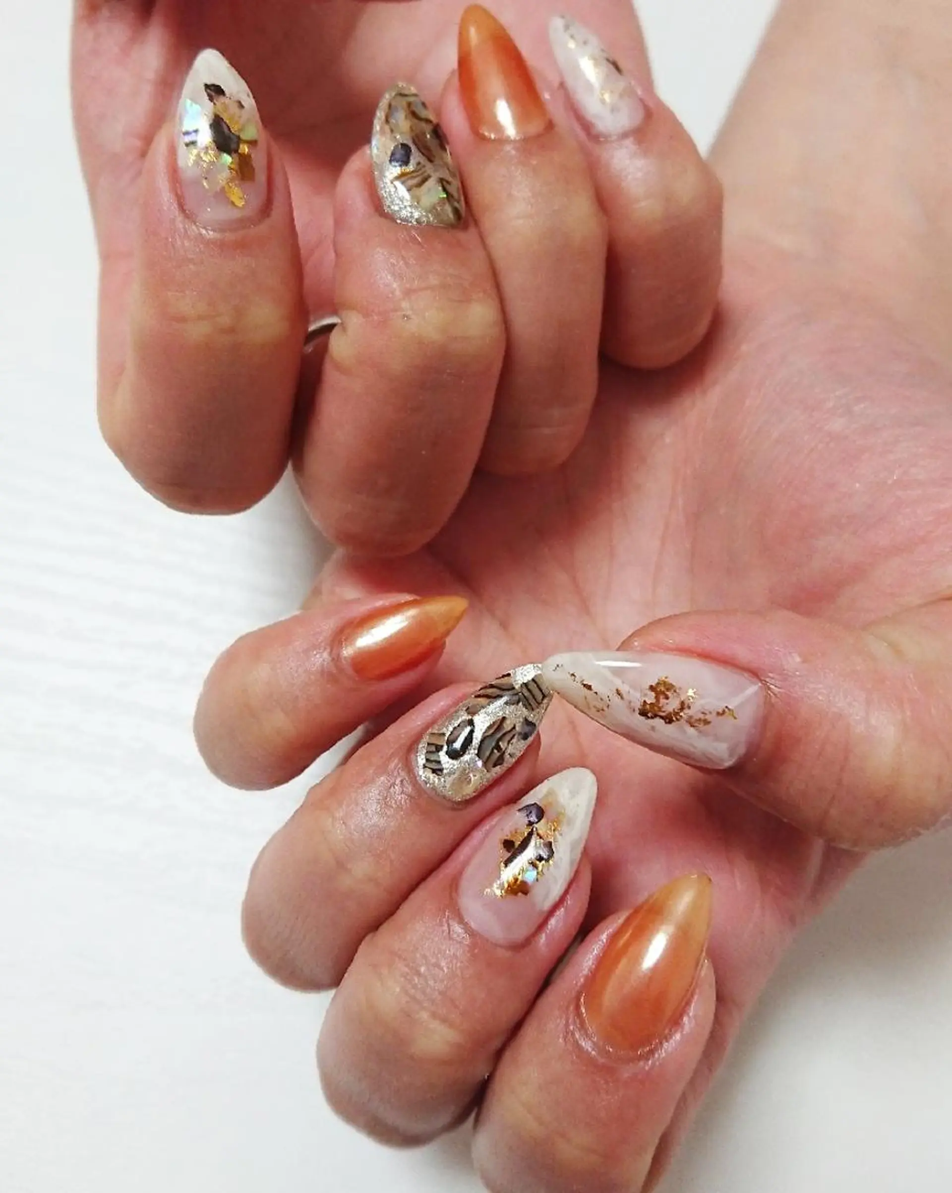 ネイル 大理石ネイル(マーブル) Lilith Nailのネイルデザイン