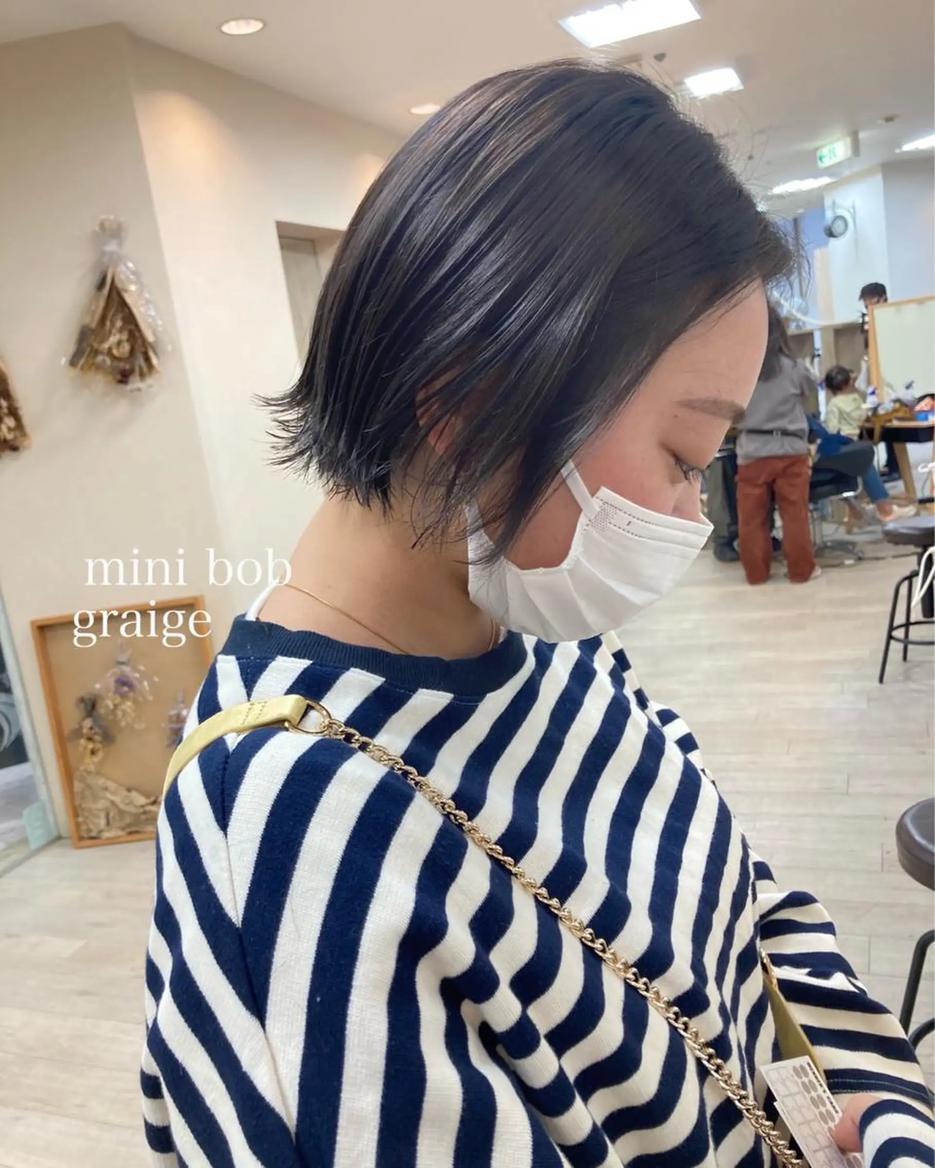 ショート カラー 切りっぱなしボブ ショートボブ ハンサムショート 黒髪 ボブ カット ヘアカラー トリートメント 初めてのショート お任せください✂️のヘアスタイル