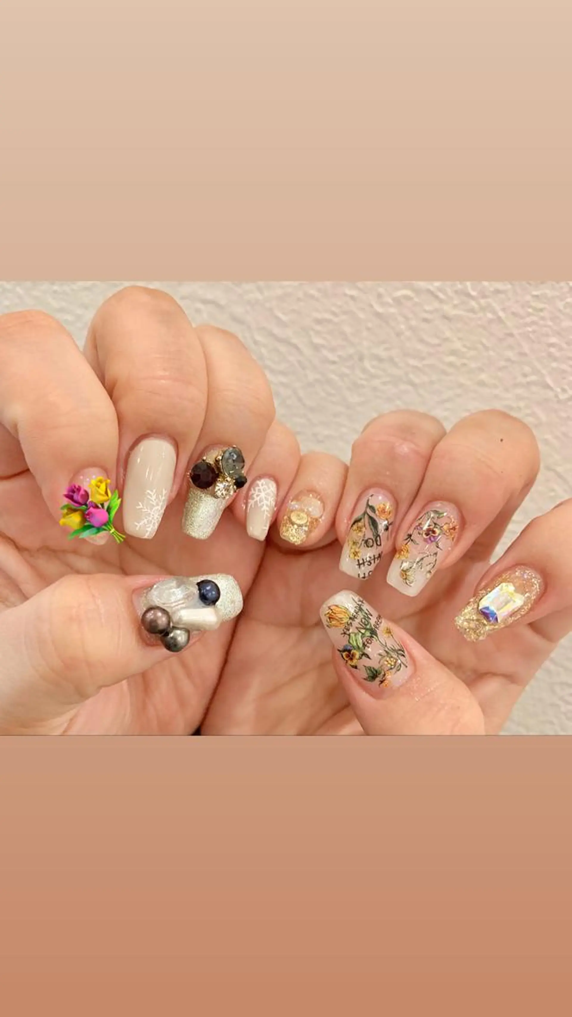 ネイル 坂本 萌のネイルデザイン