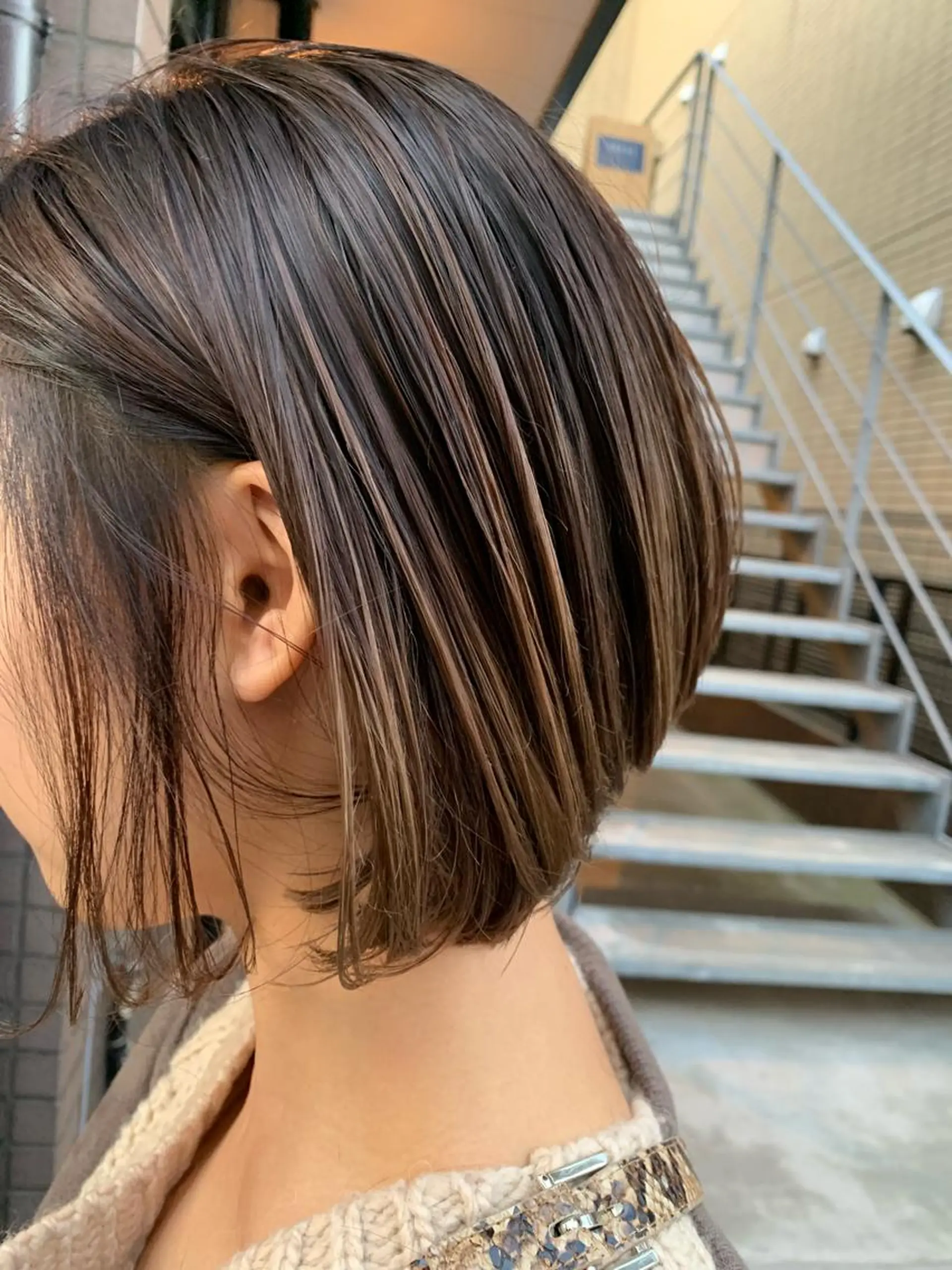 ショート カラー グラデーションカラー ボブ 【完全マンツー 恵比寿】佐藤 翔のヘアスタイル