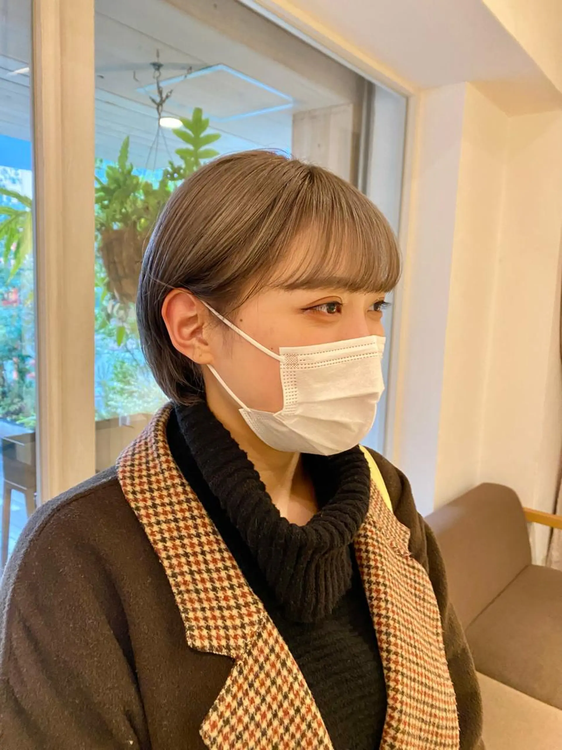 ショート カラー BELLA阿部野 TOMOMIのヘアスタイル