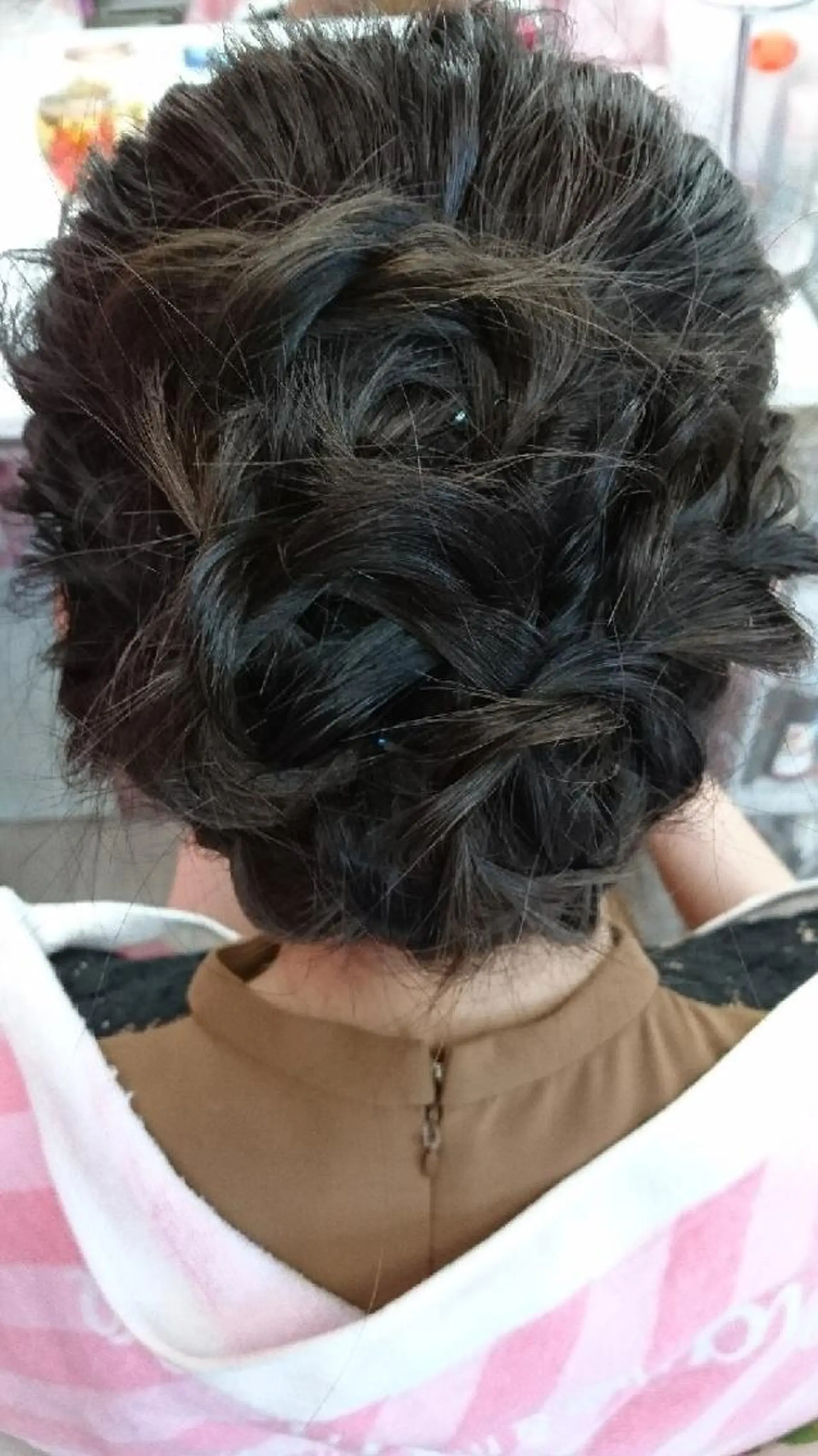 ヘアアレンジ ロング 工藤 マユナのヘアスタイル