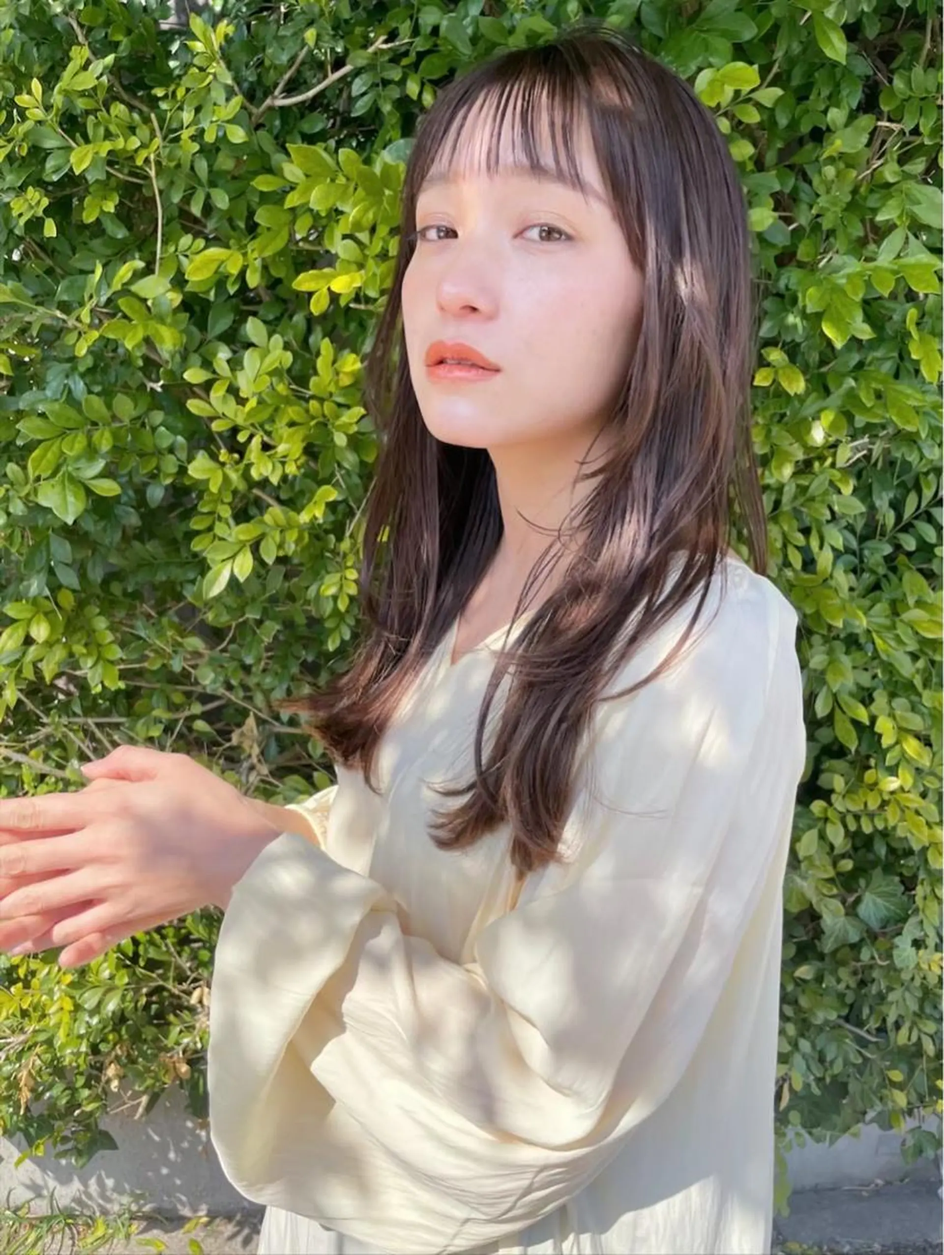 セミロング 高橋 柊和のヘアスタイル